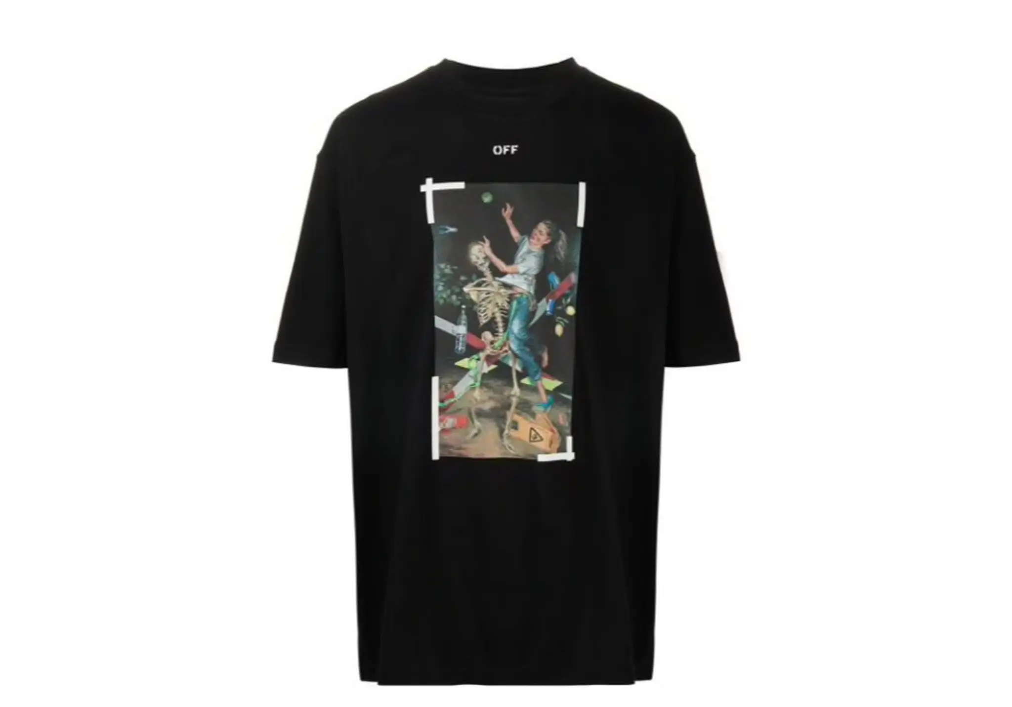 Off-White Pascal Painting Print Tee Black
