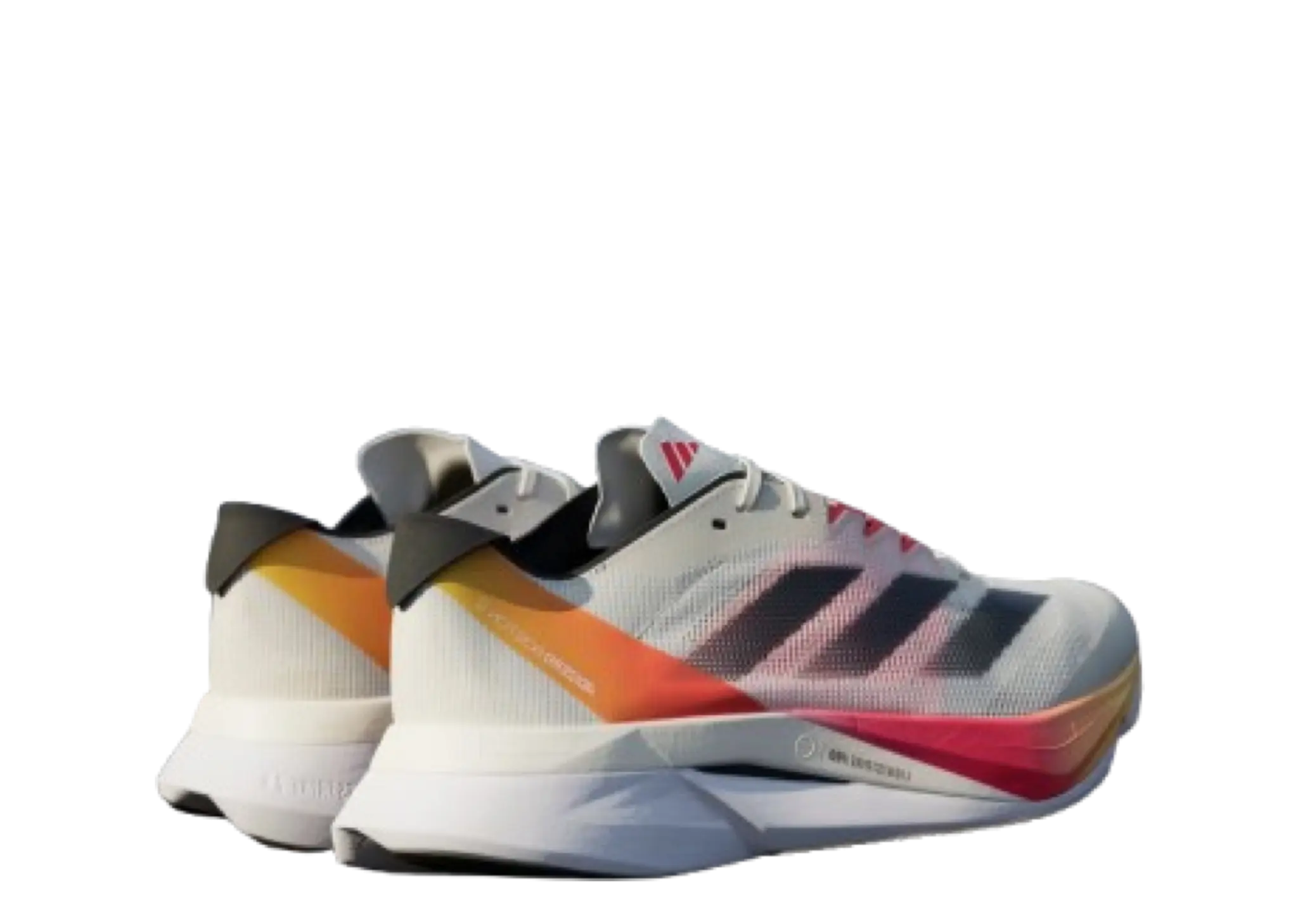 Adidas Adizero Boston 12 Ivory Core Black Solar Red - photo 3