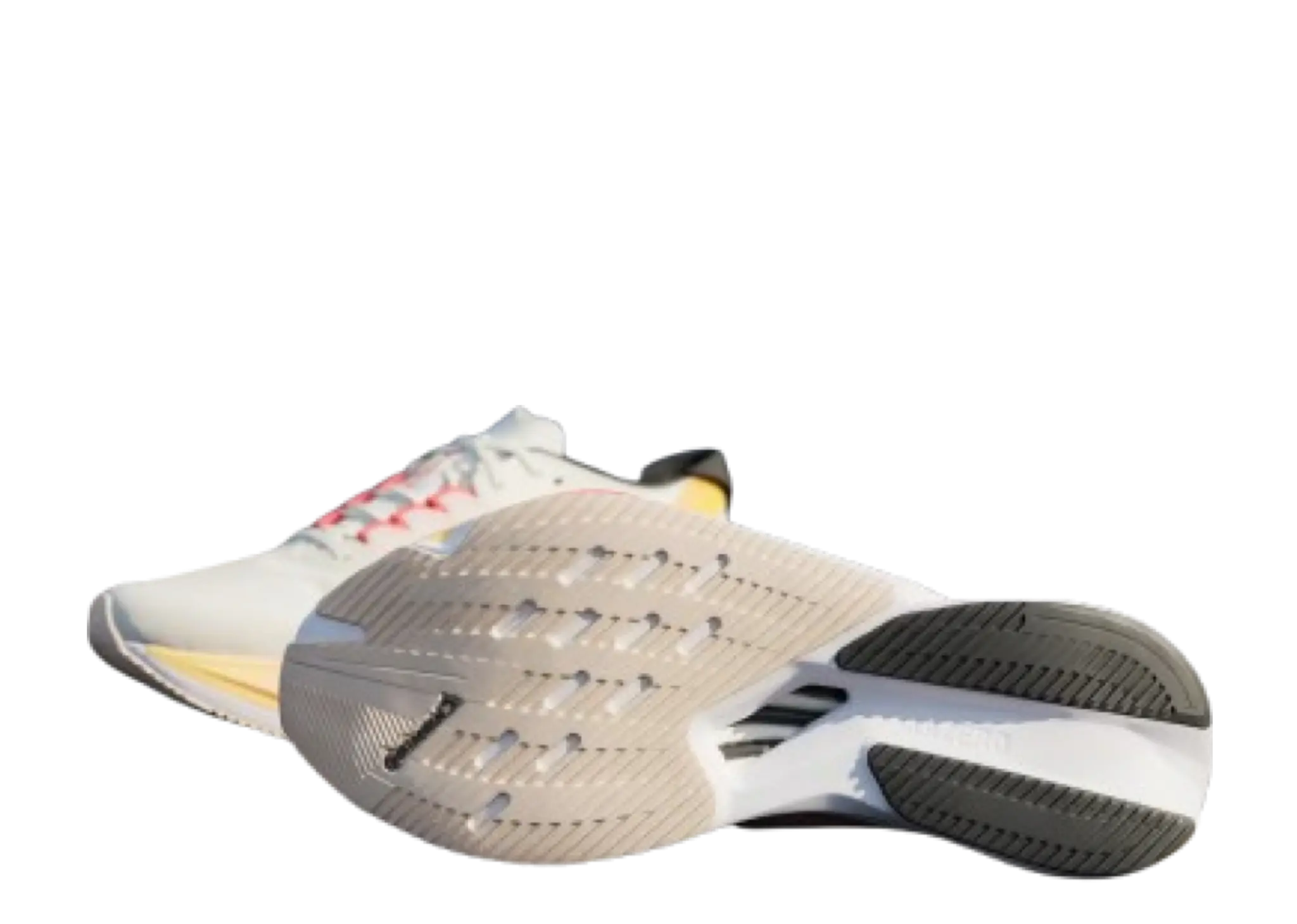 Adidas Adizero Boston 12 Ivory Core Black Solar Red - photo 4