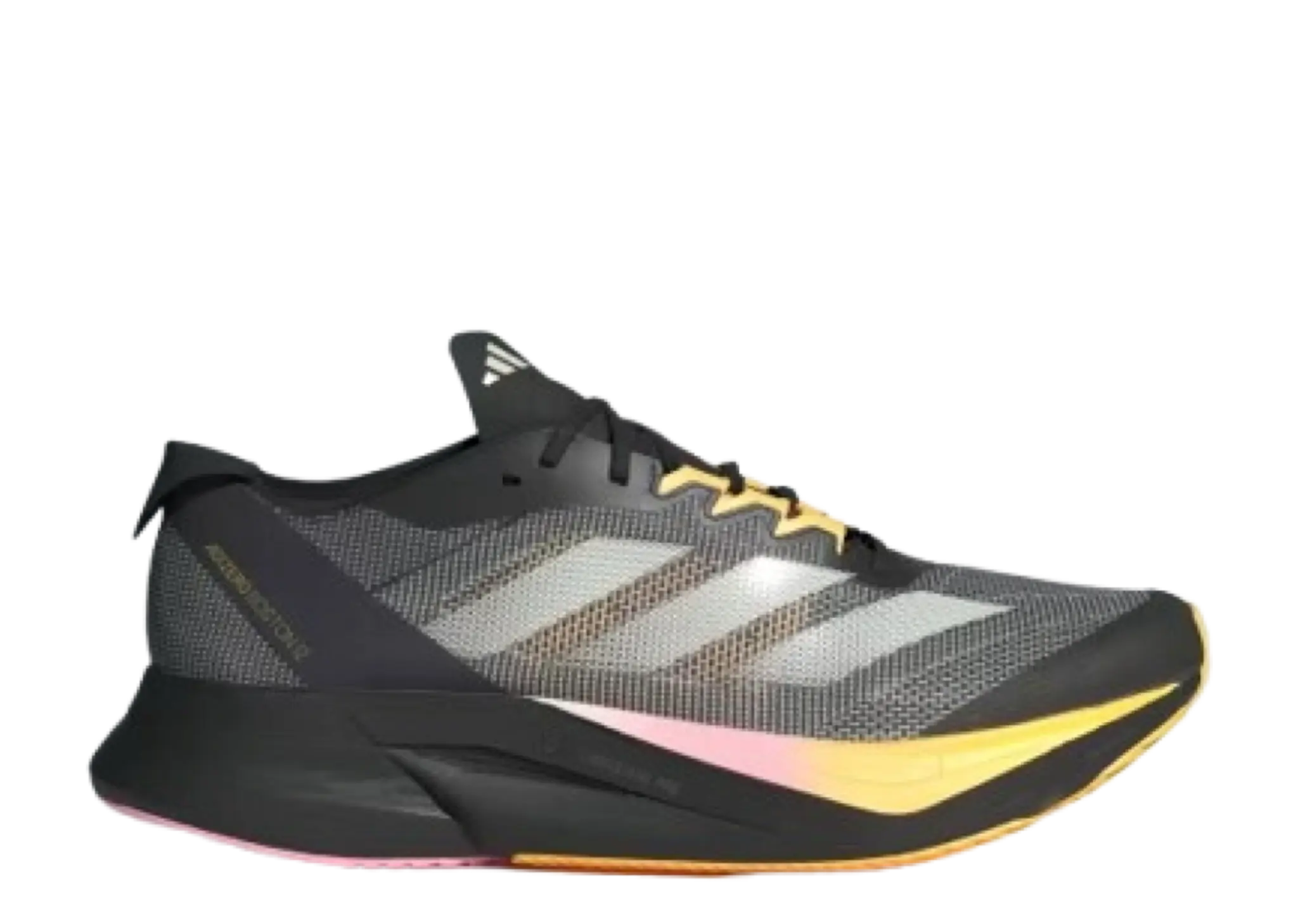 Adidas Adizero Boston 12 Core Black Zero Metalic Spark