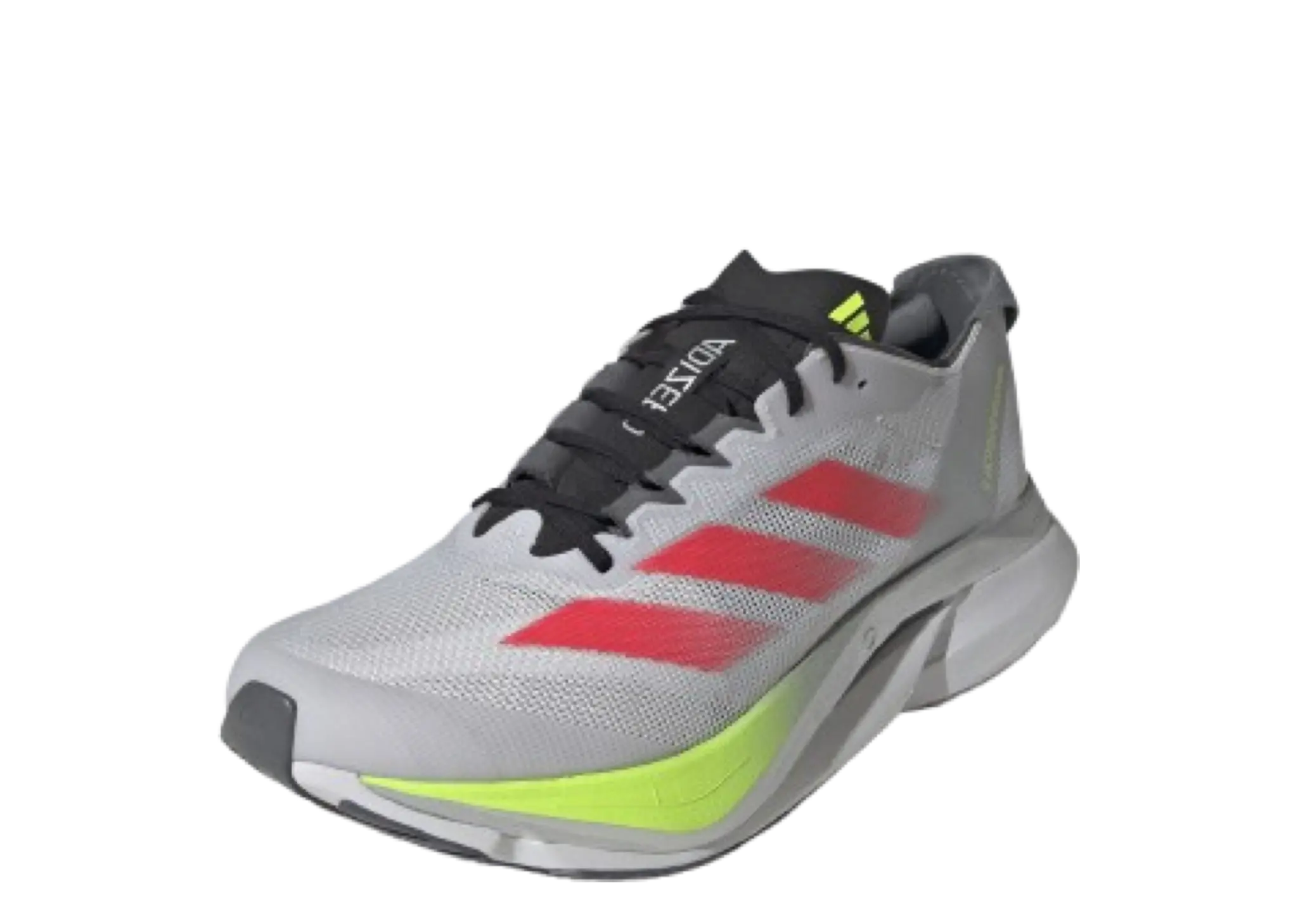Adidas Adizero Boston 12 Dash Grey Lucid Red Lucid Lemon - photo 2