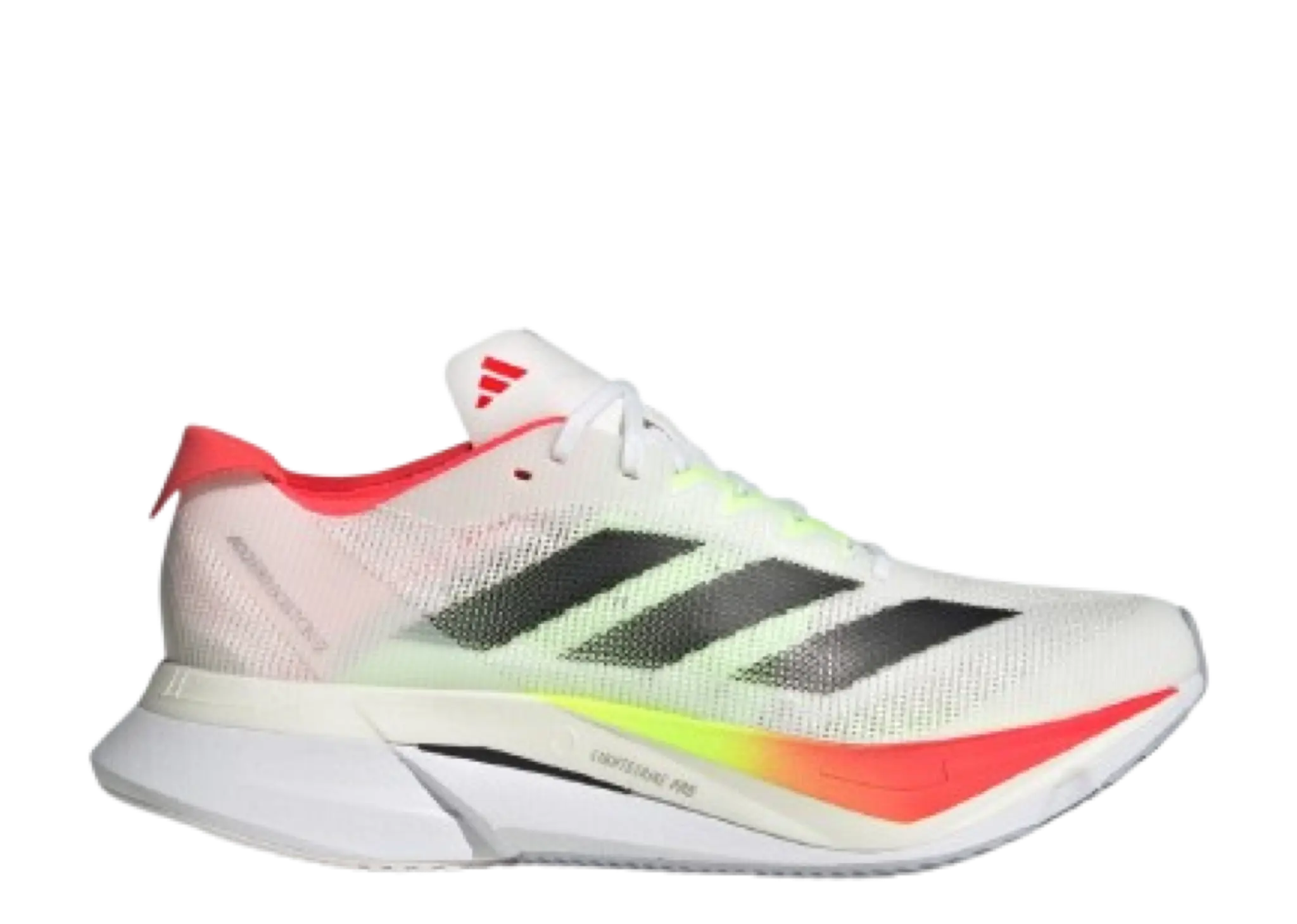 Adidas Adizero Boston 12 Cloud White Core Black Lucid Red (Women's)
