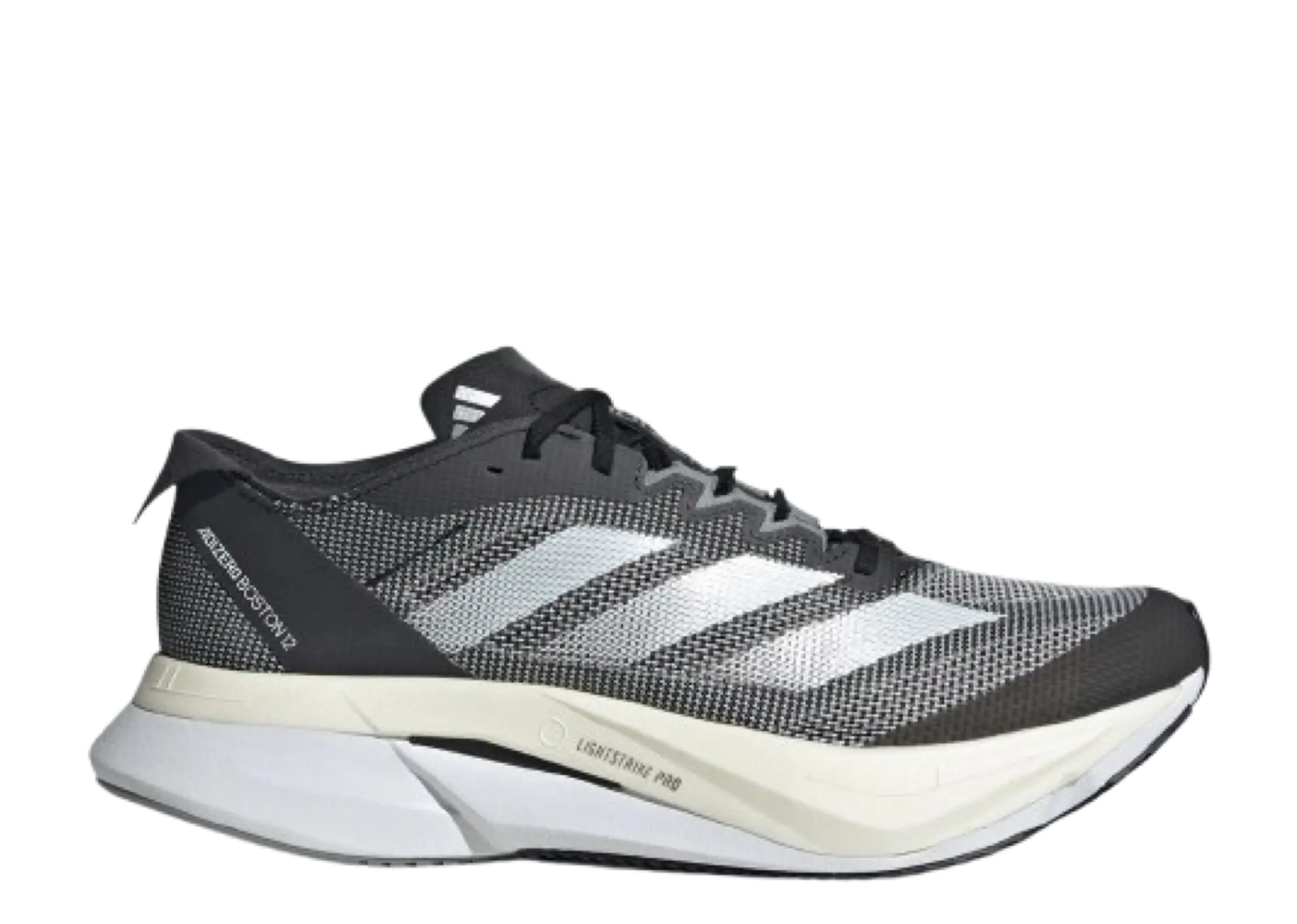 Adidas Adizero Boston 12 Core Black Cloud White Carbon (Women's)