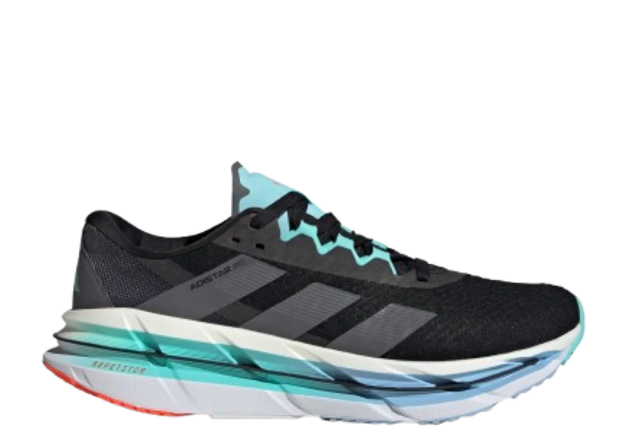 Adidas Adistar Byd Core Black Iron Metallic Flash Aqua