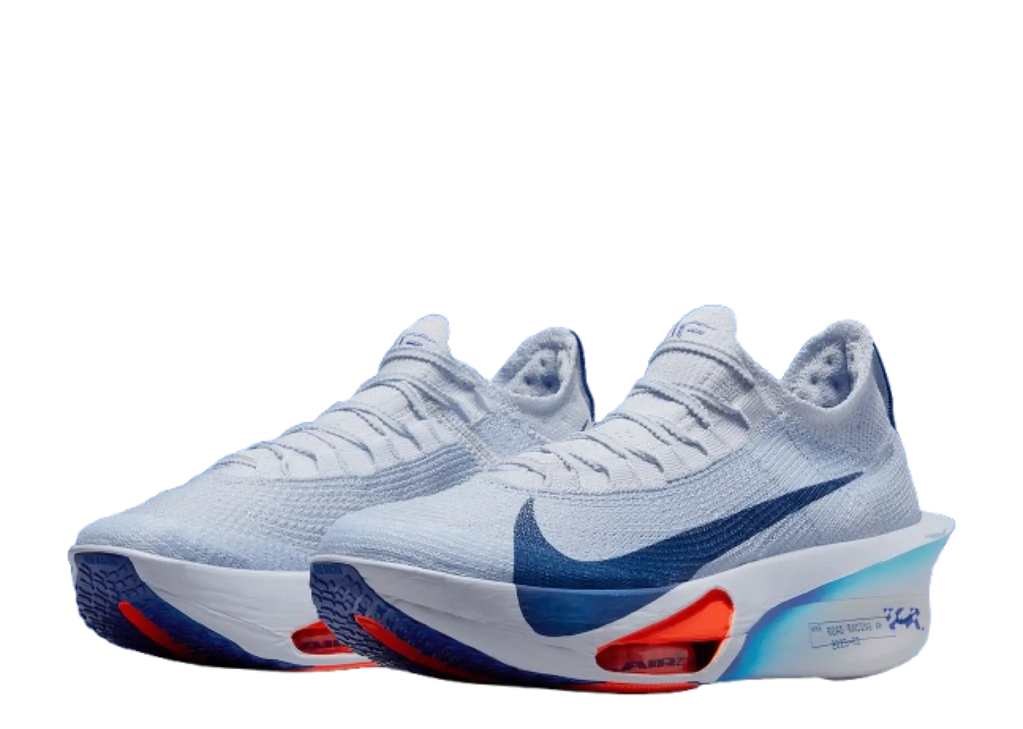 Nike Air Zoom Alphafly Next% 3Football Grey Ghost Persian Violet Blue Void - photo 2