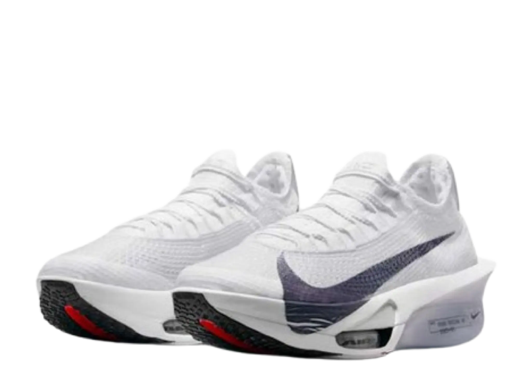 Nike Air Zoom Alphafly Next% 3 White Pure Platinum Obsidian Gridiron (Women's) - photo 2