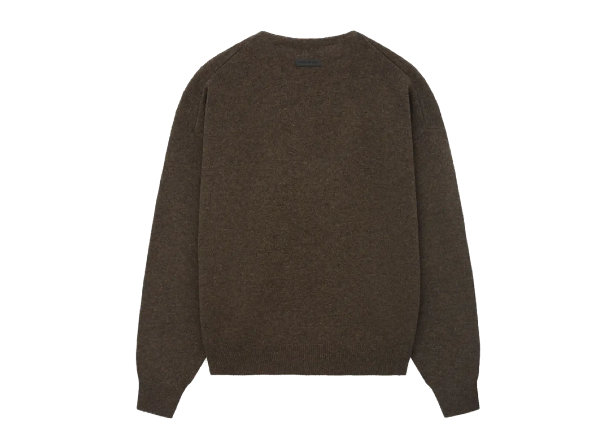 Fear Of God Fine Knit Henley Melange Mocha - photo 2