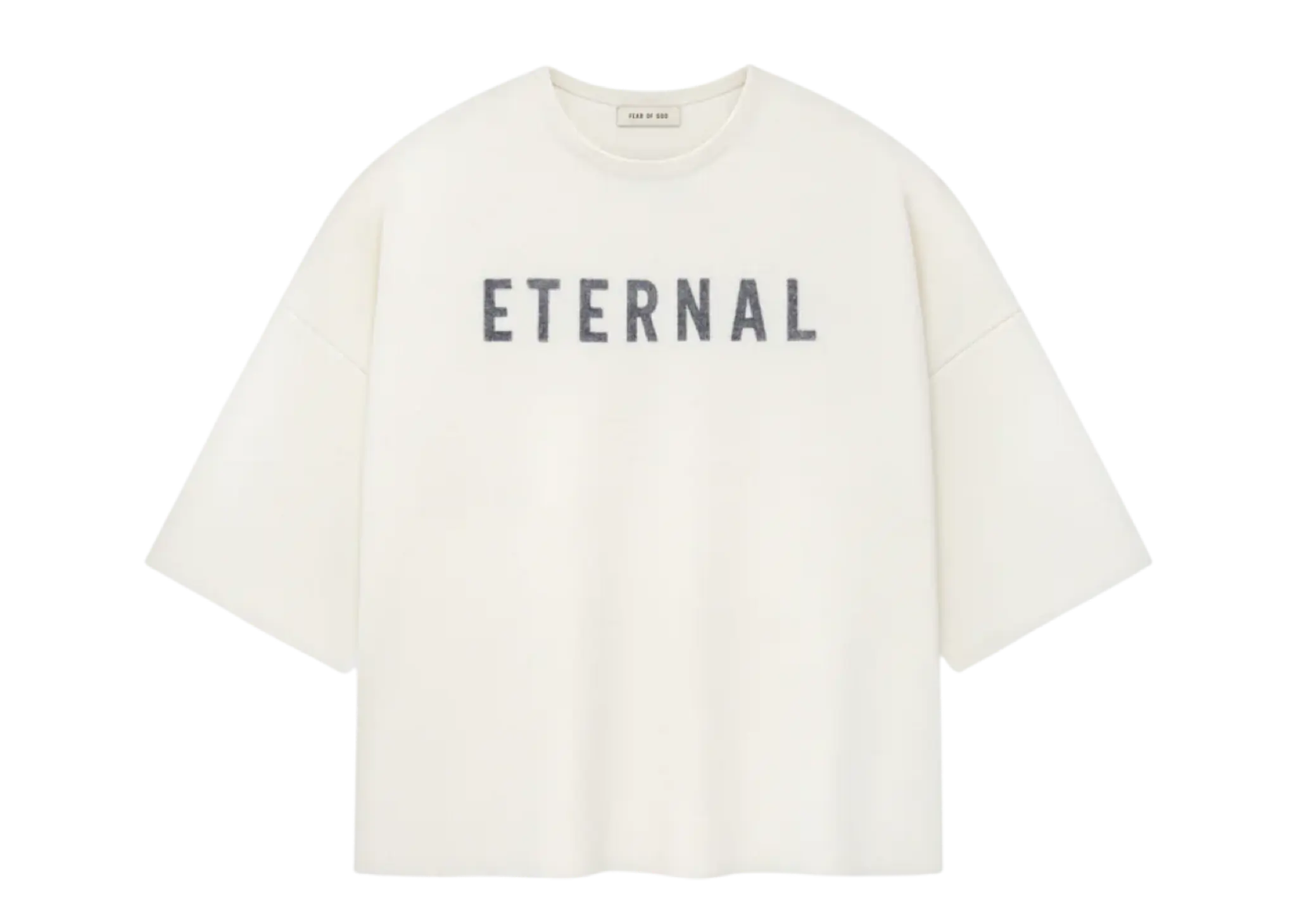 Fear Of God Eternal Knit Tee Off White Black