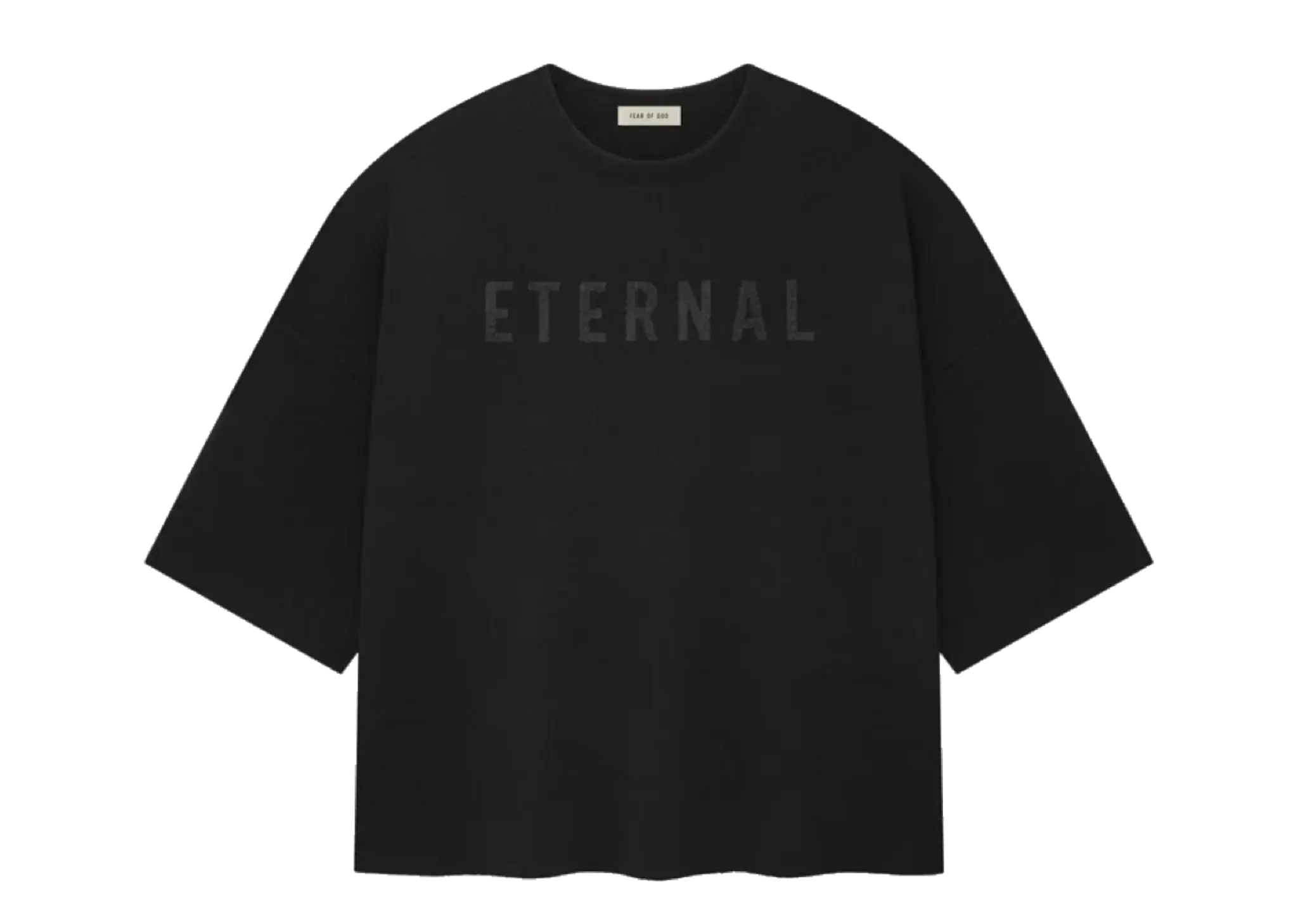 Fear Of God Eternal Knit Tee Black