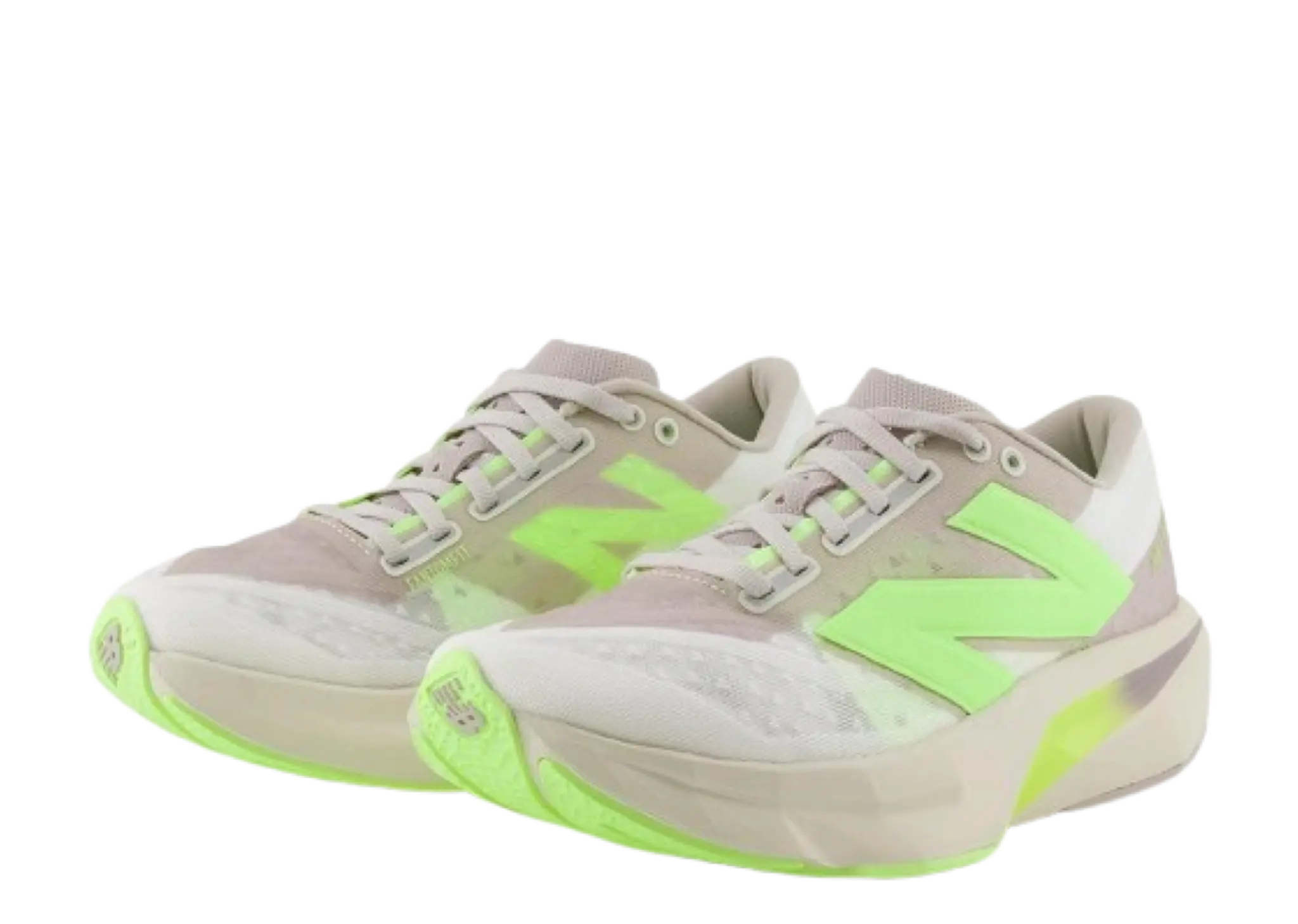 New Balance FuelCell Rebel v4 Moonrock Bleached Lime Glo - photo 2