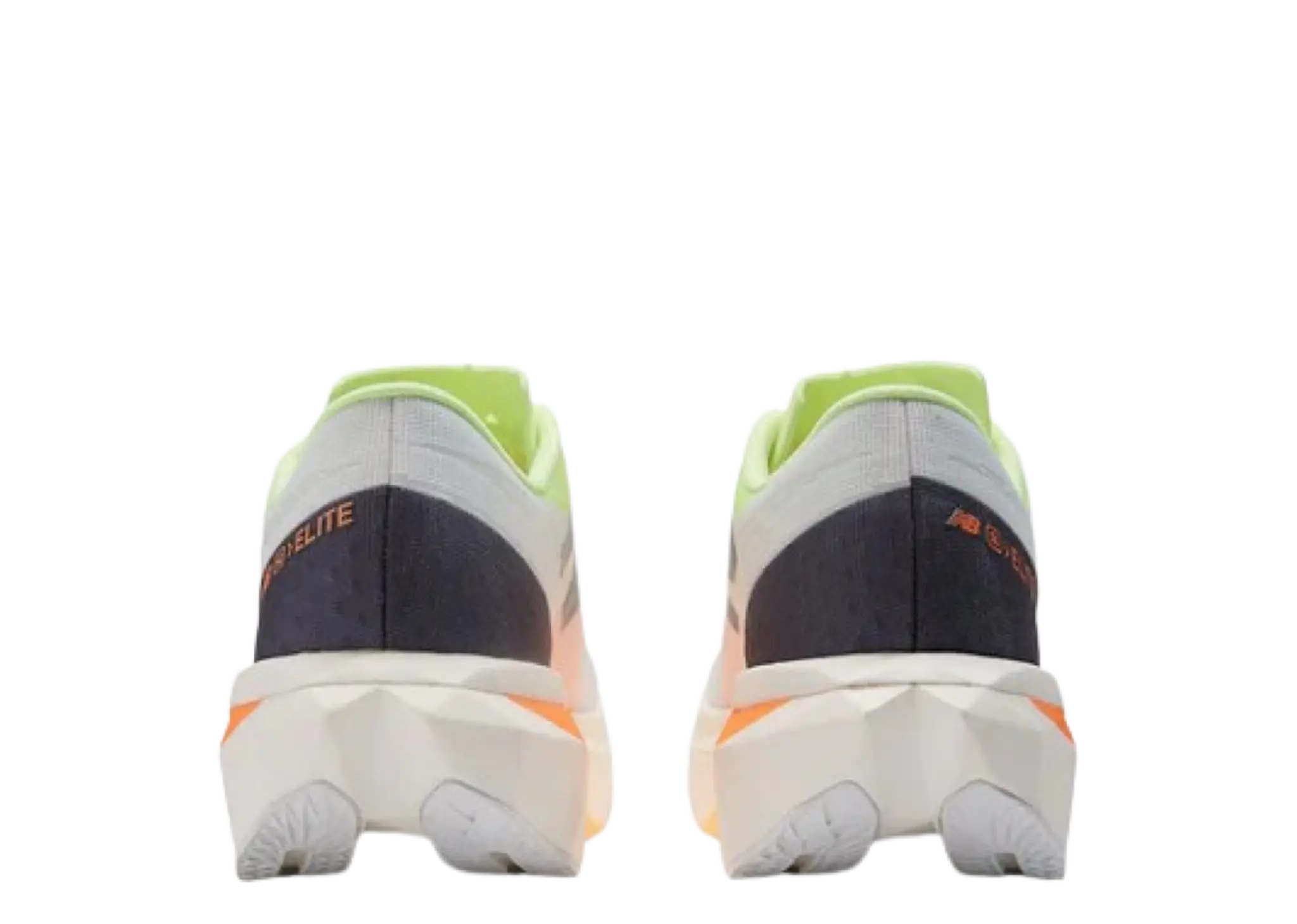 New Balance FuelCell SuperComp Elite v4 White Bleached Lime Hot Mango (Women's) - photo 3