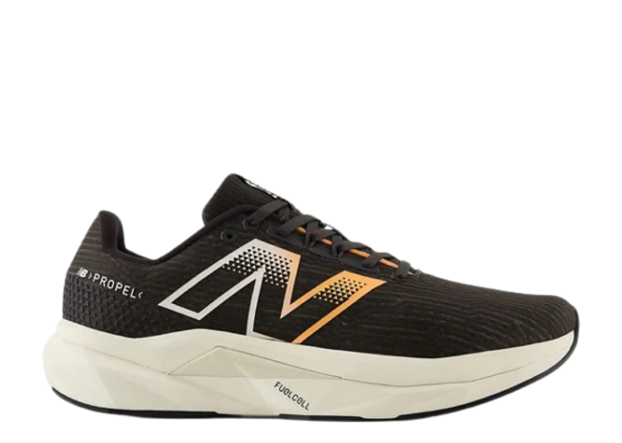New Balance FuelCell Propel v5 Black Hot Mango Black Cement