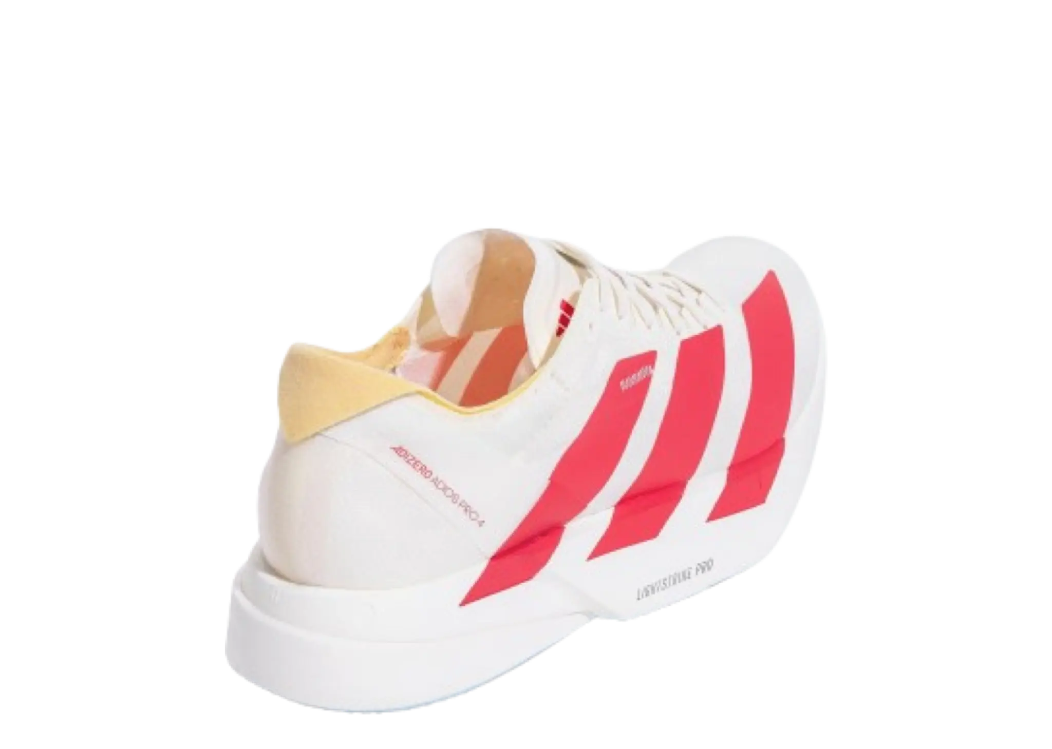 Adidas Adizero Adios Pro 4 Off White Semi Lucid Red - photo 3