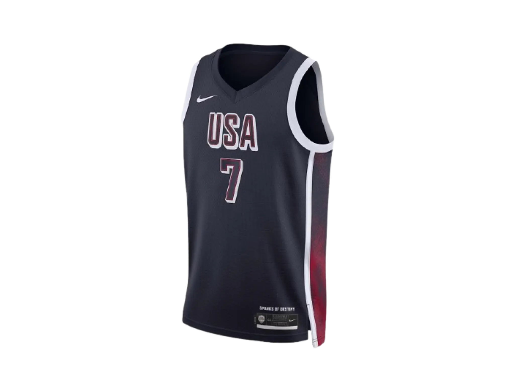 Nike Kevin Durant Team USA USAB Limited Road Basketball Jersey Navy