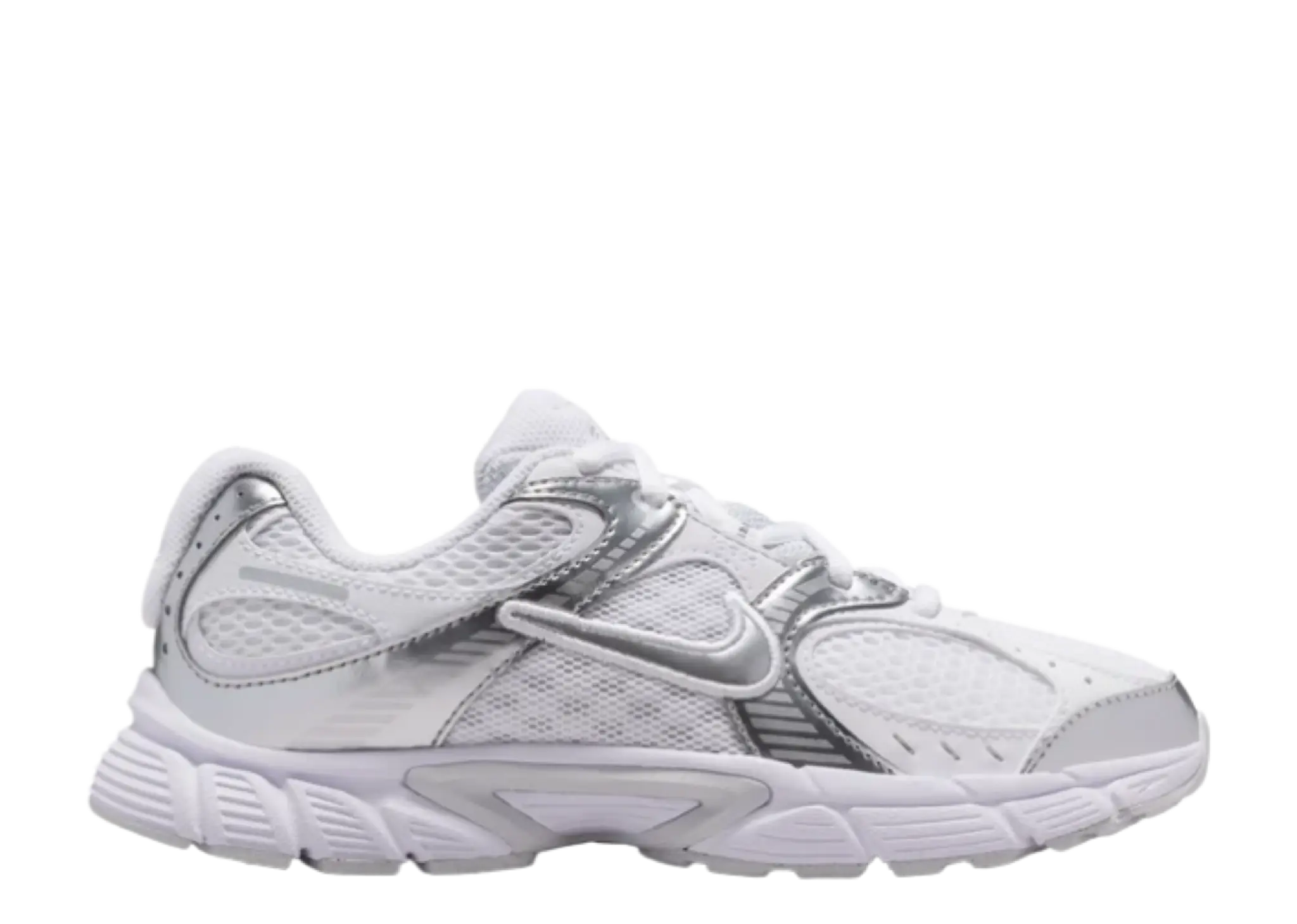 Nike V5 RNR White Pure Platinum Metallic Silver (Grade School)