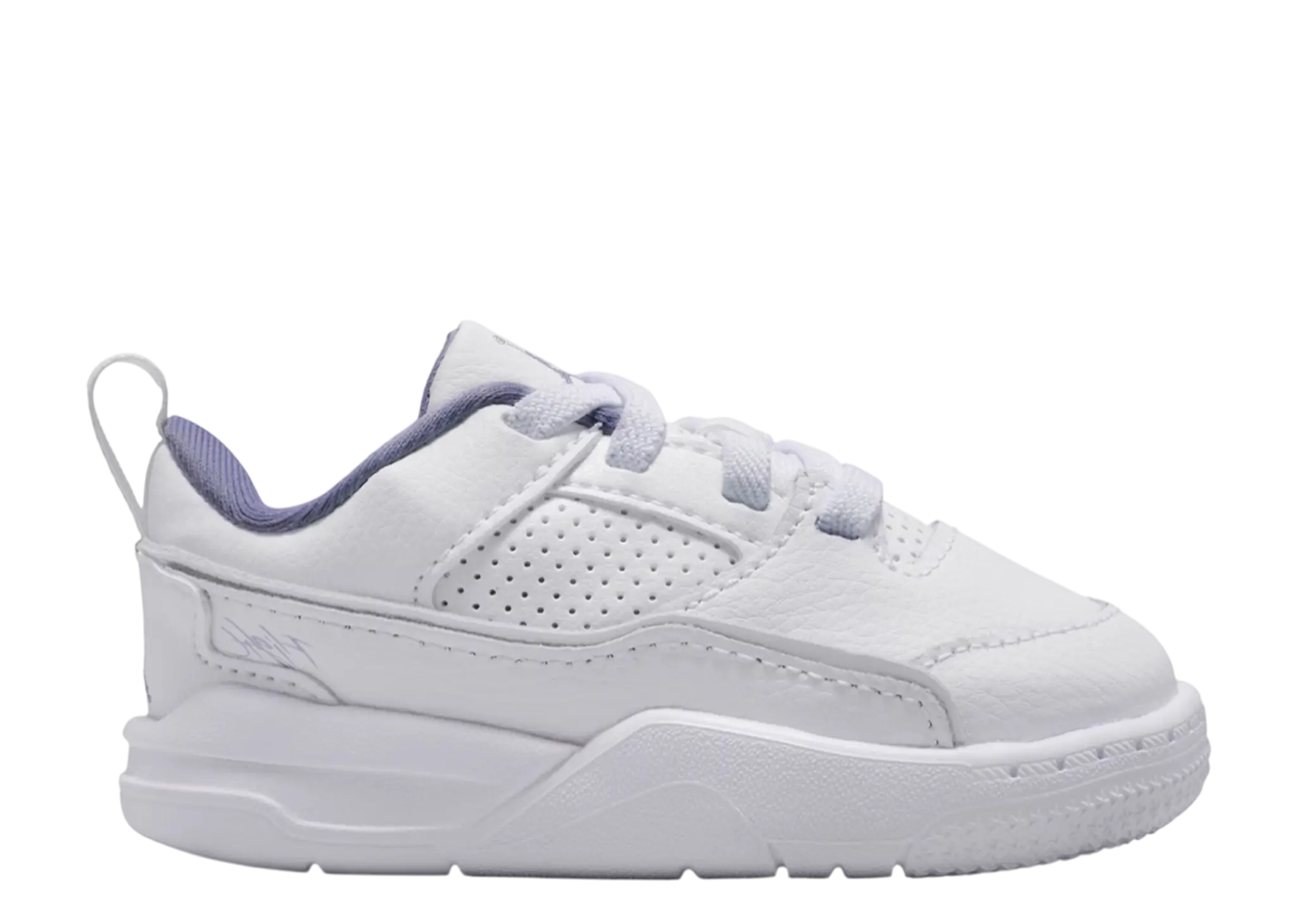 Air Jordan Flight Court White Dusty Amethyst (Toddler)
