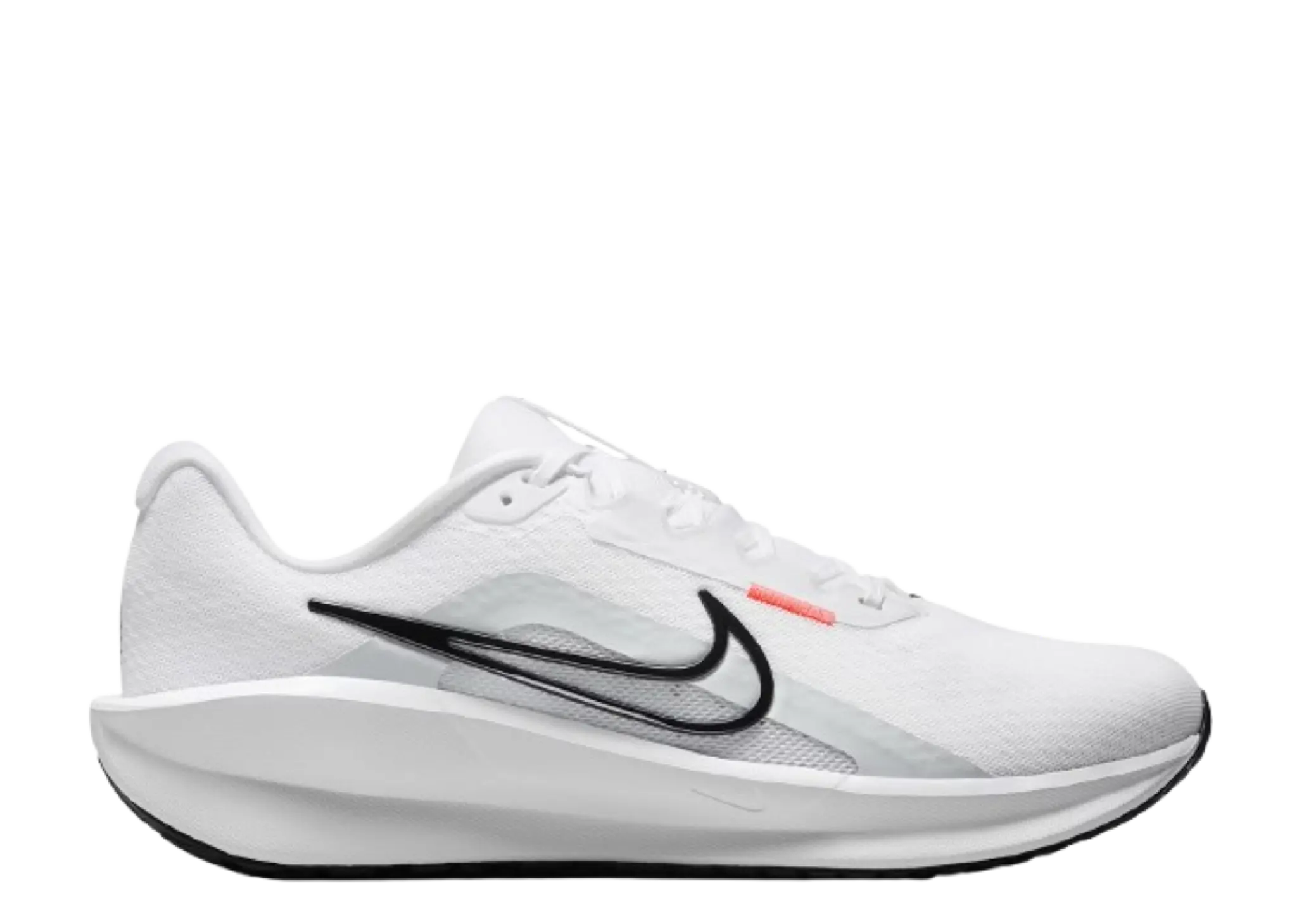 Nike Downshifter 13 White Pure Platinum Bright Crimson Black