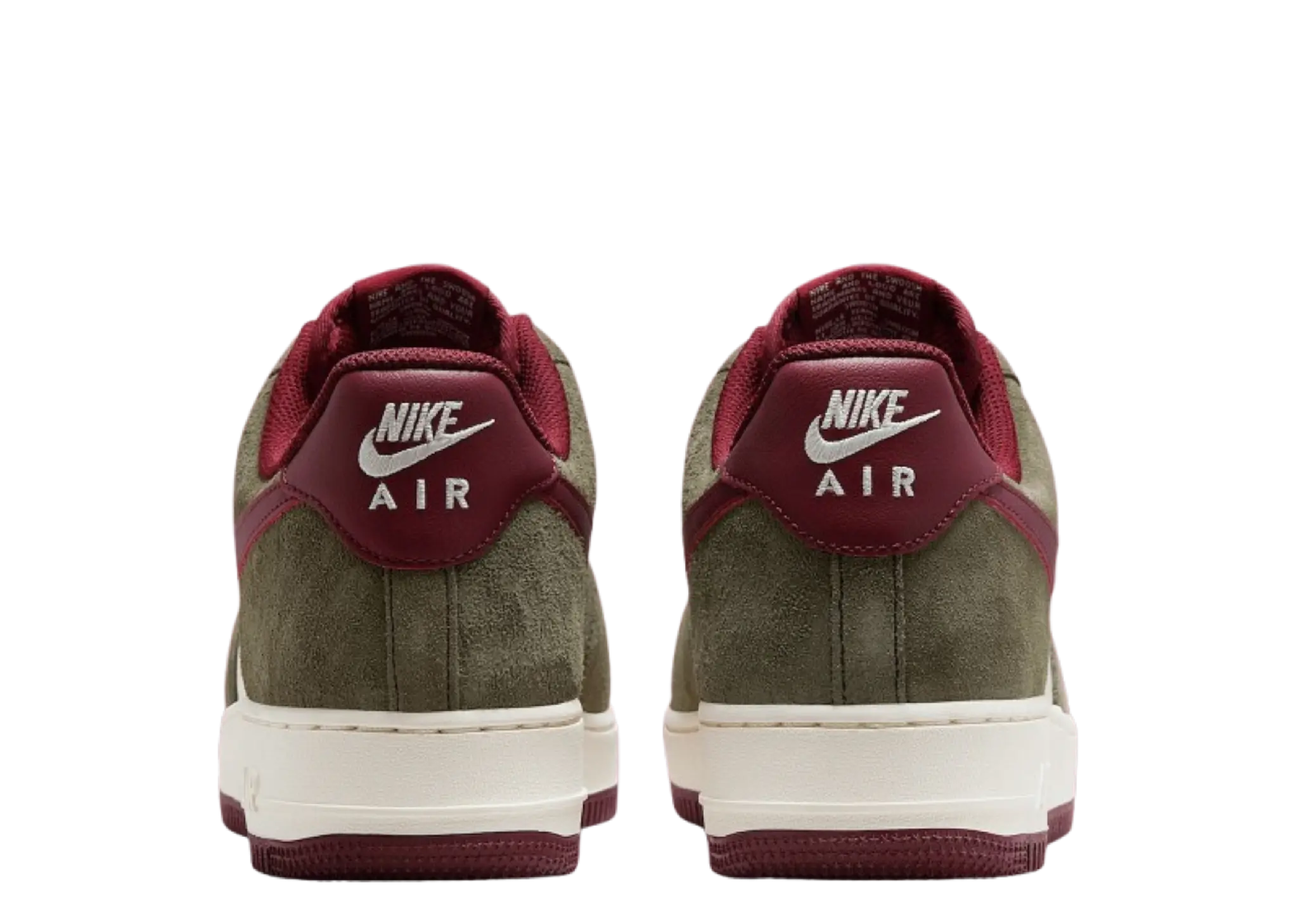 Nike Air Force 1 Low '07 LV8Cargo Khaki Pale Ivory Dark Team Red - photo 3