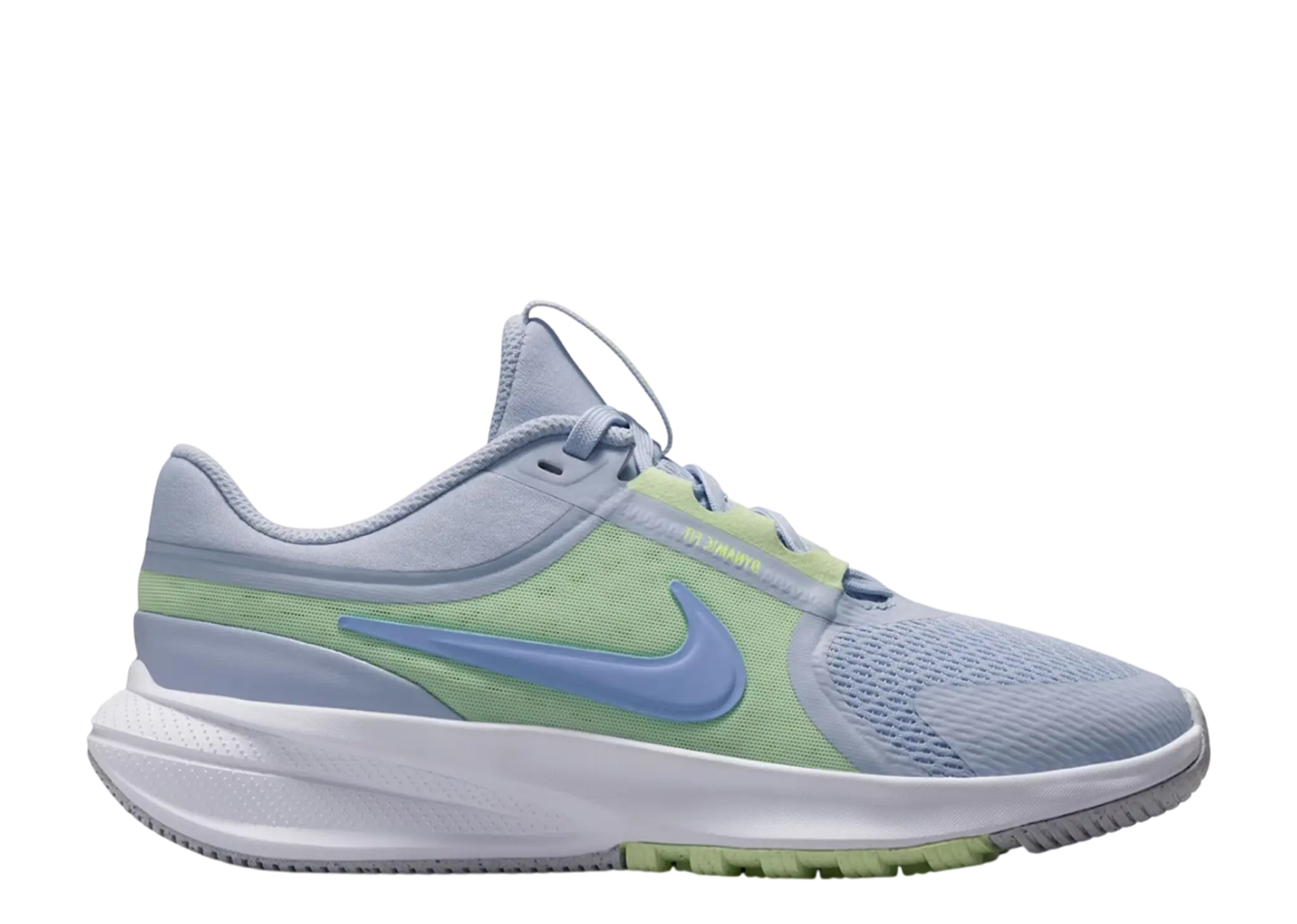 Nike Star Runner 5 Ghost Barely Volt Football Grey Light Thistle (Grade School)