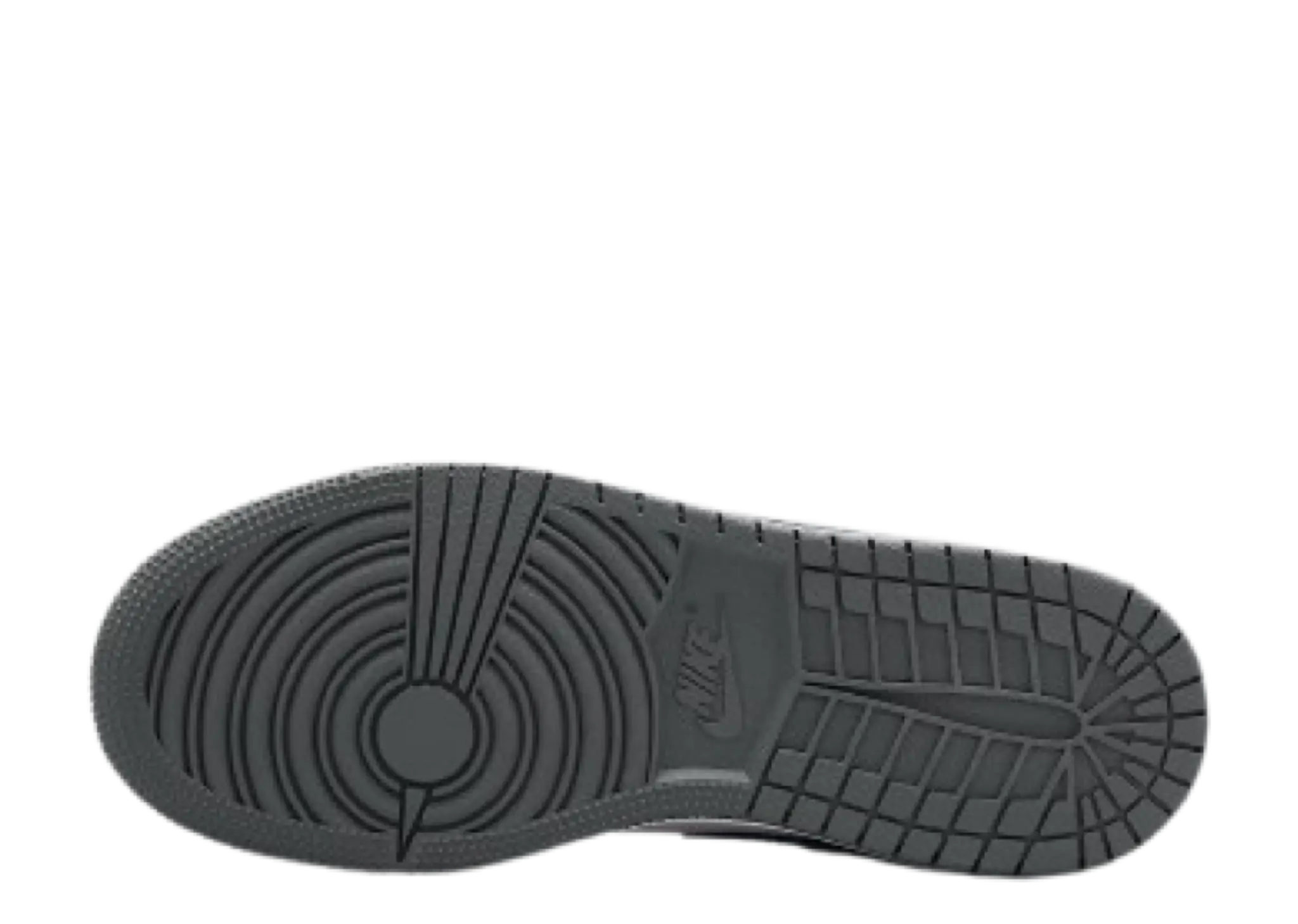 Air Jordan 1 Low Grey White (Grade School) - photo 4