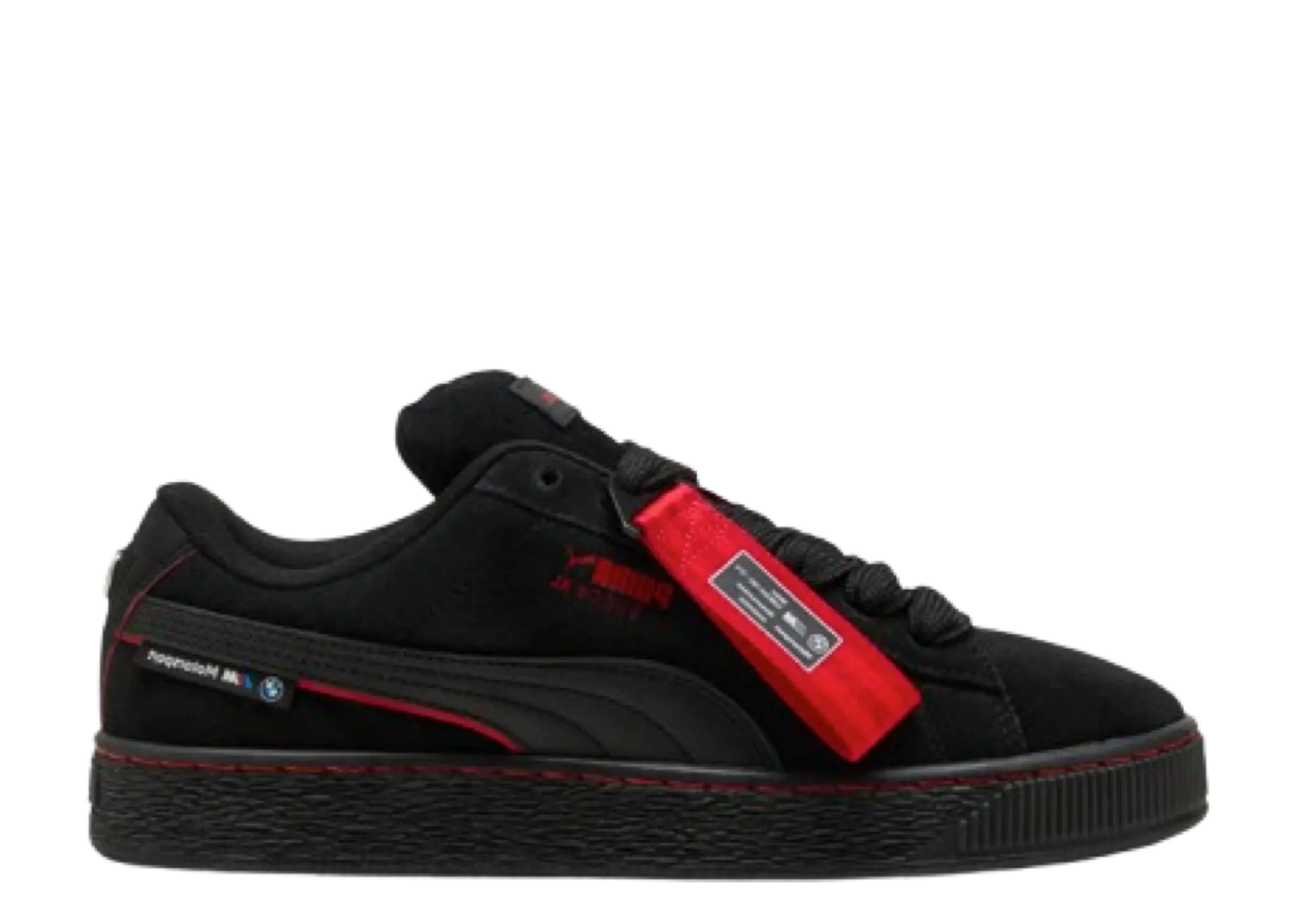 Puma Suede XLBMW M Motorsport Black Pop Red