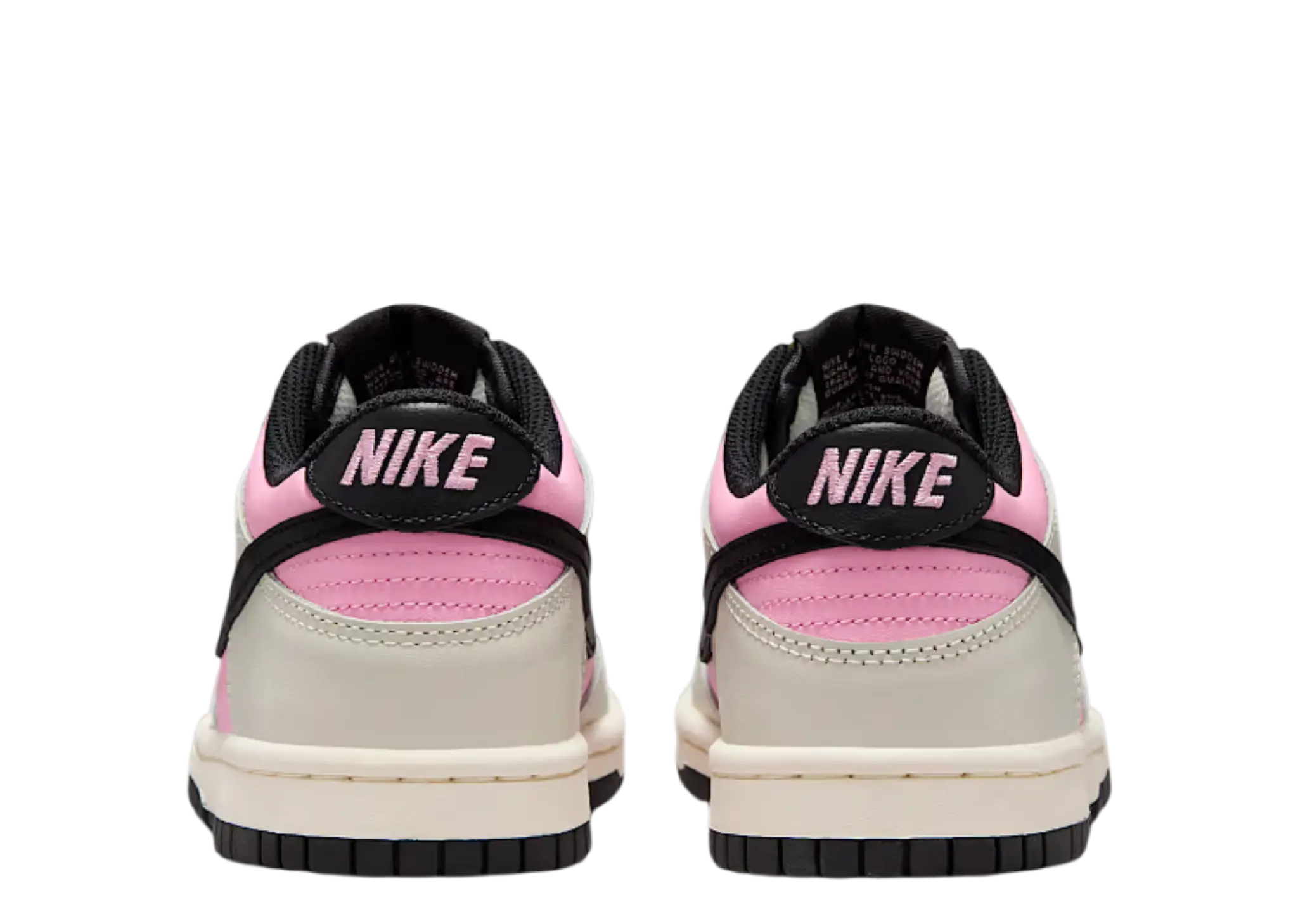 Nike Dunk Low Pink Rise Light Orewood Brown Pale Ivory Black (Grade School) - photo 3
