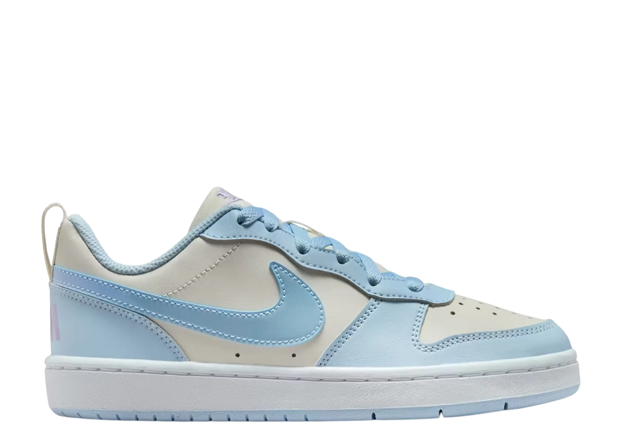 Nike Court Borough Low Recraft Soft Hydrangeas Celestine Blue (Grade School)