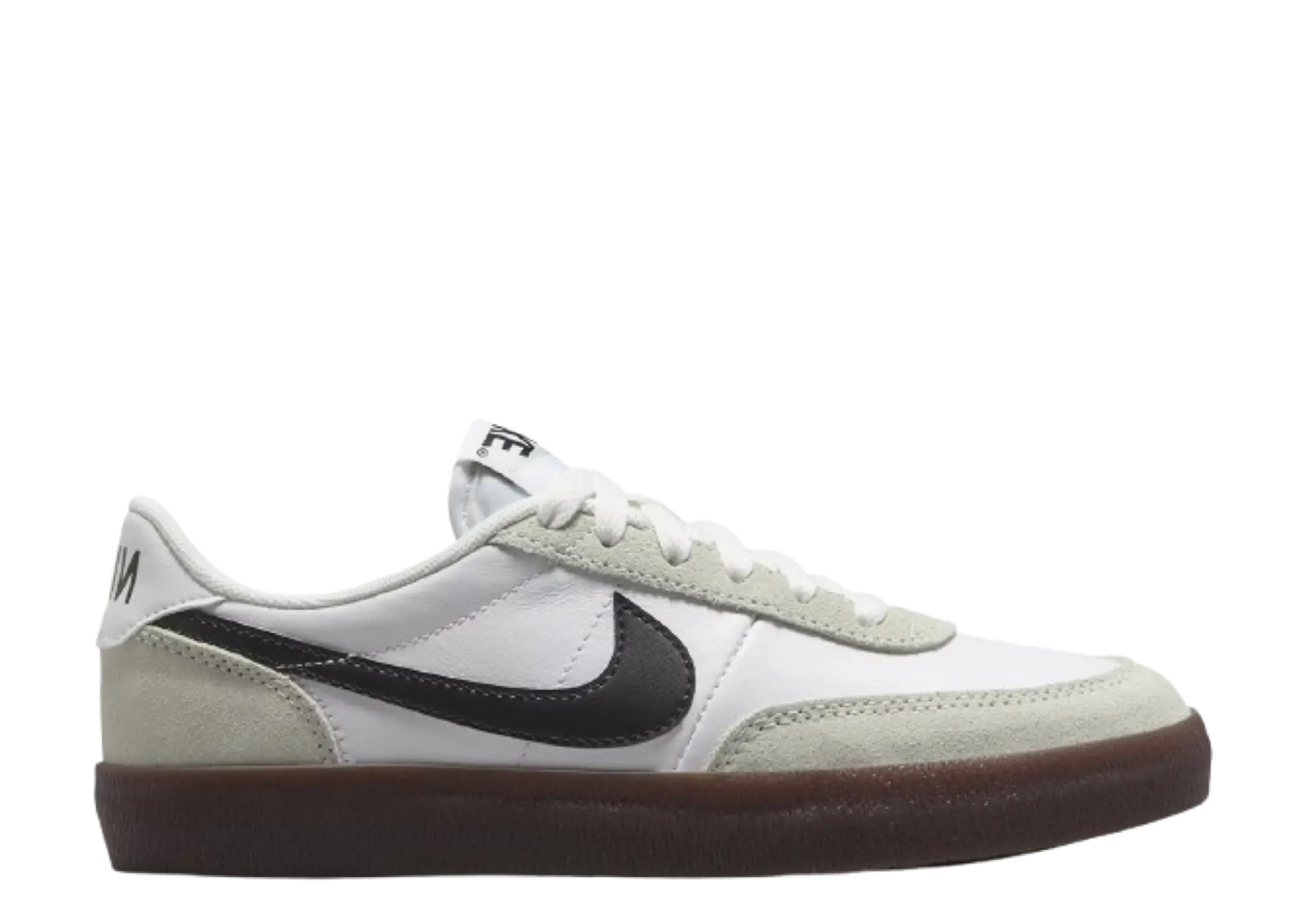 Nike Killshot 2 White Light Silver Gum Dark Brown Black (Grade School)