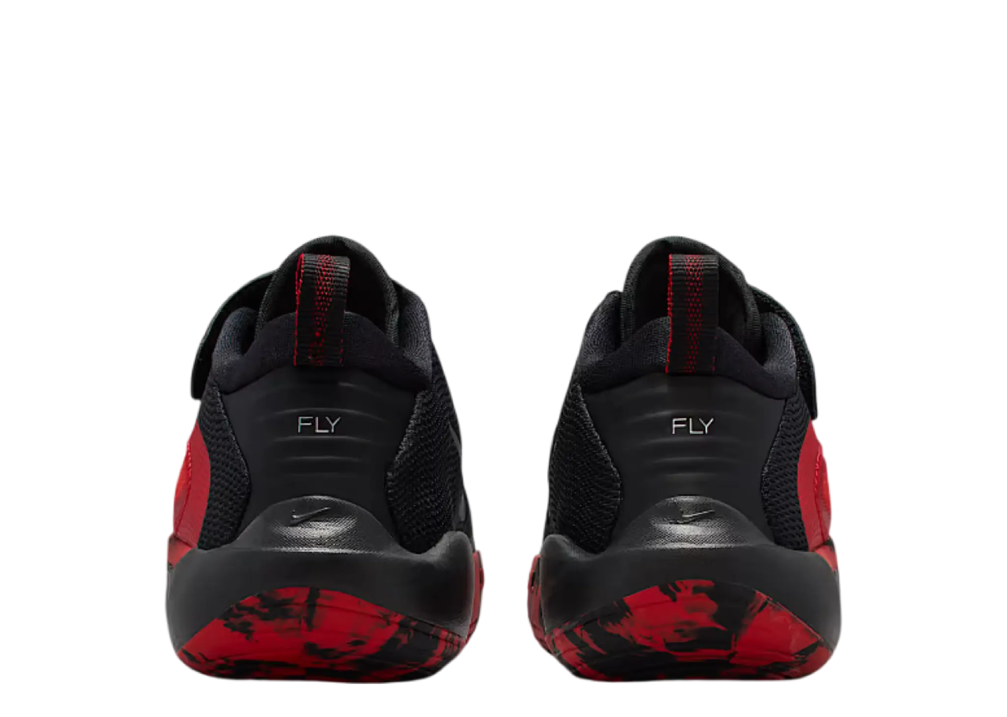 Nike IsoFly Black University Red Light Crimson Metallic Silver (Pre-School) - photo 3