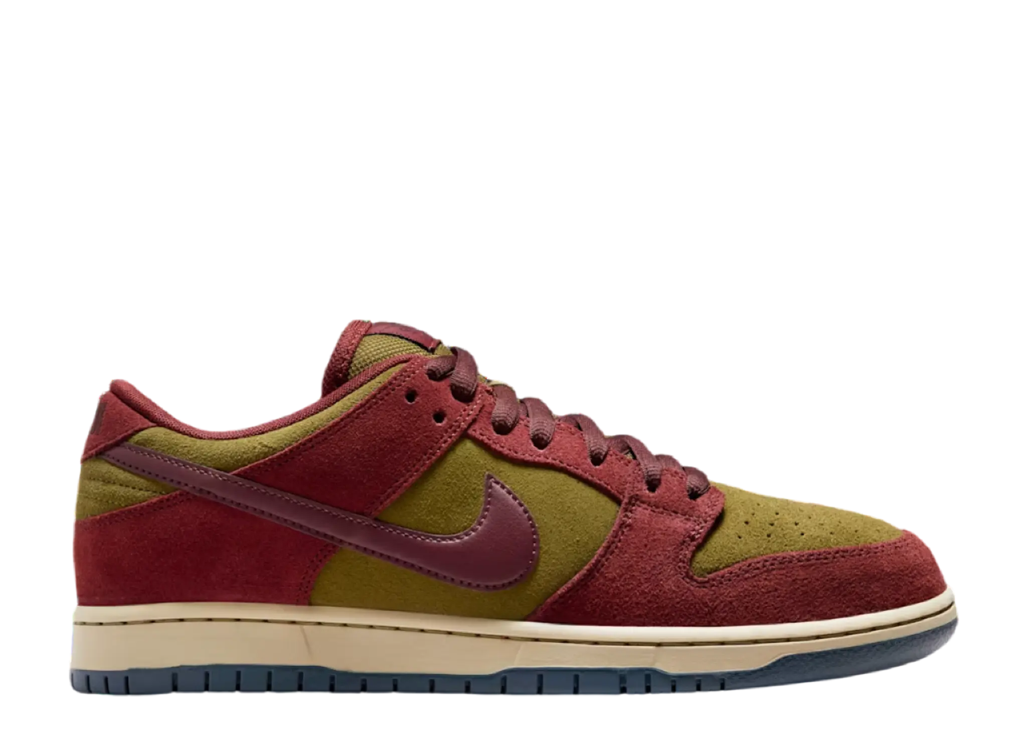 Nike SB Dunk Low Dark Team Red Olive Flak