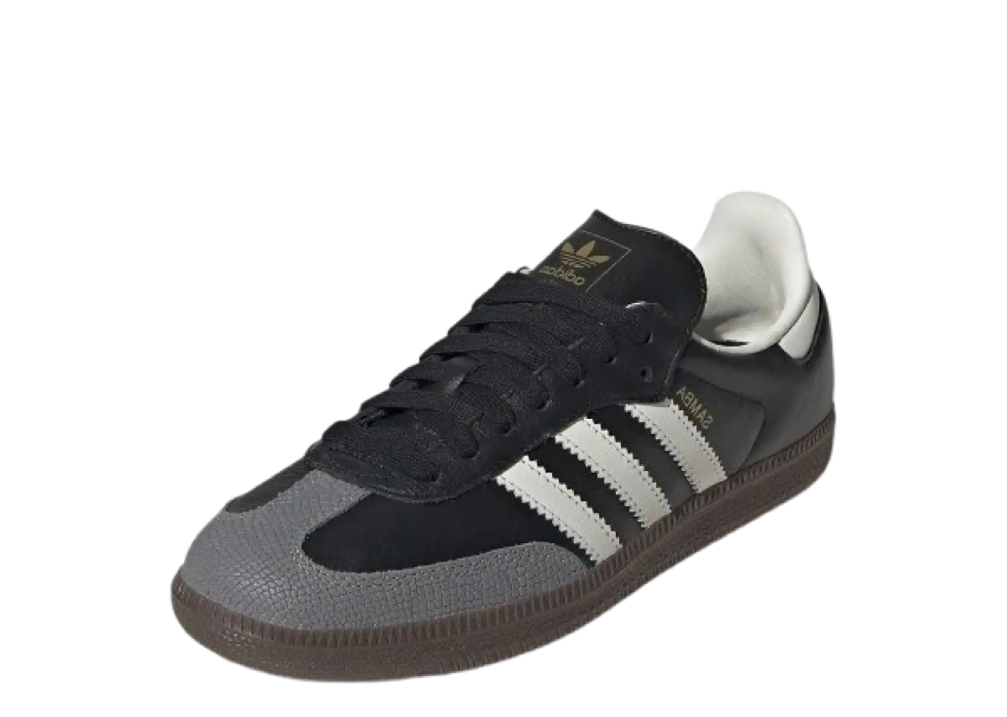 Adidas Samba OG Black Off White Gold (Women's) - photo 2