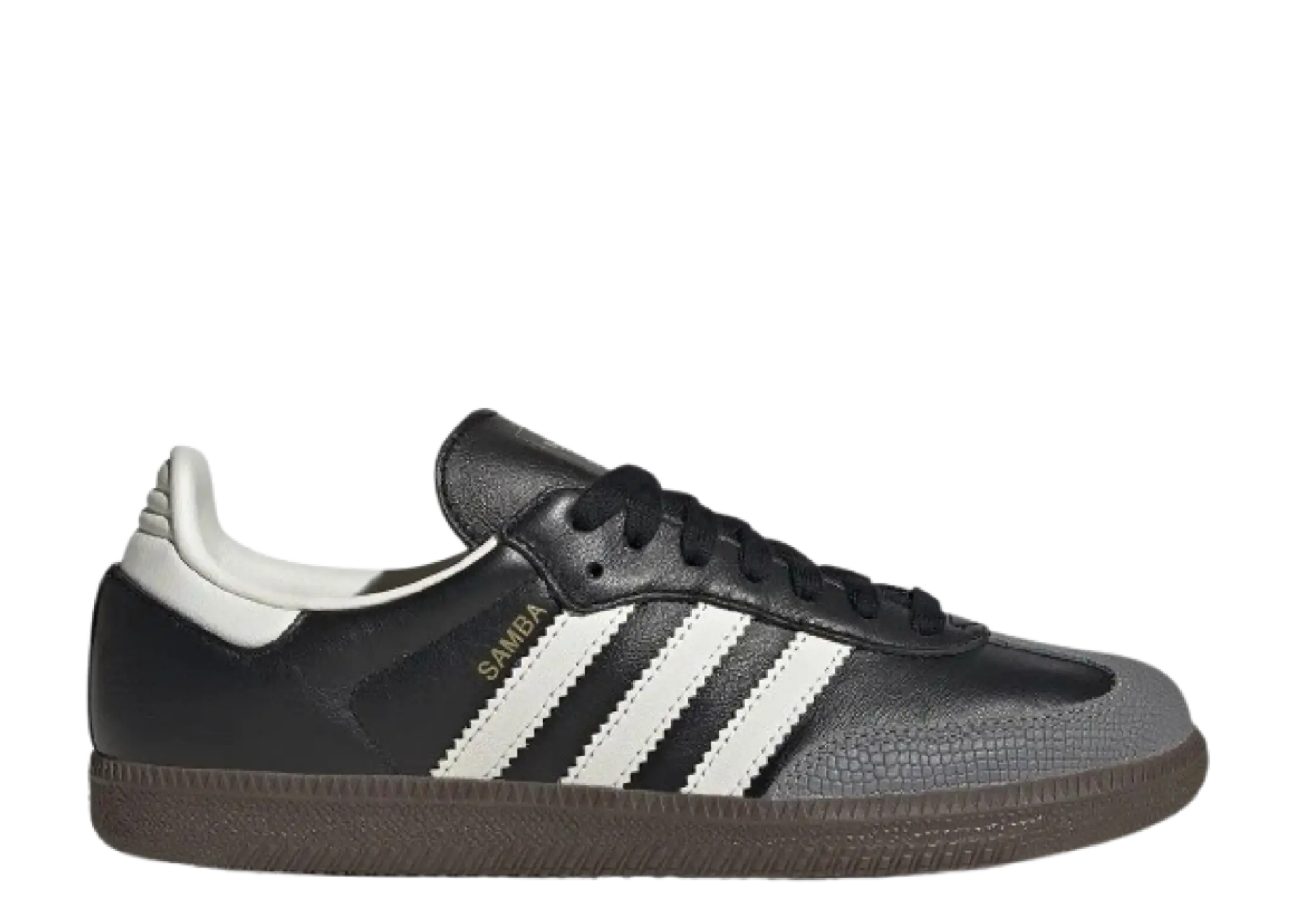 Adidas Samba OG Black Off White Gold (Women's)