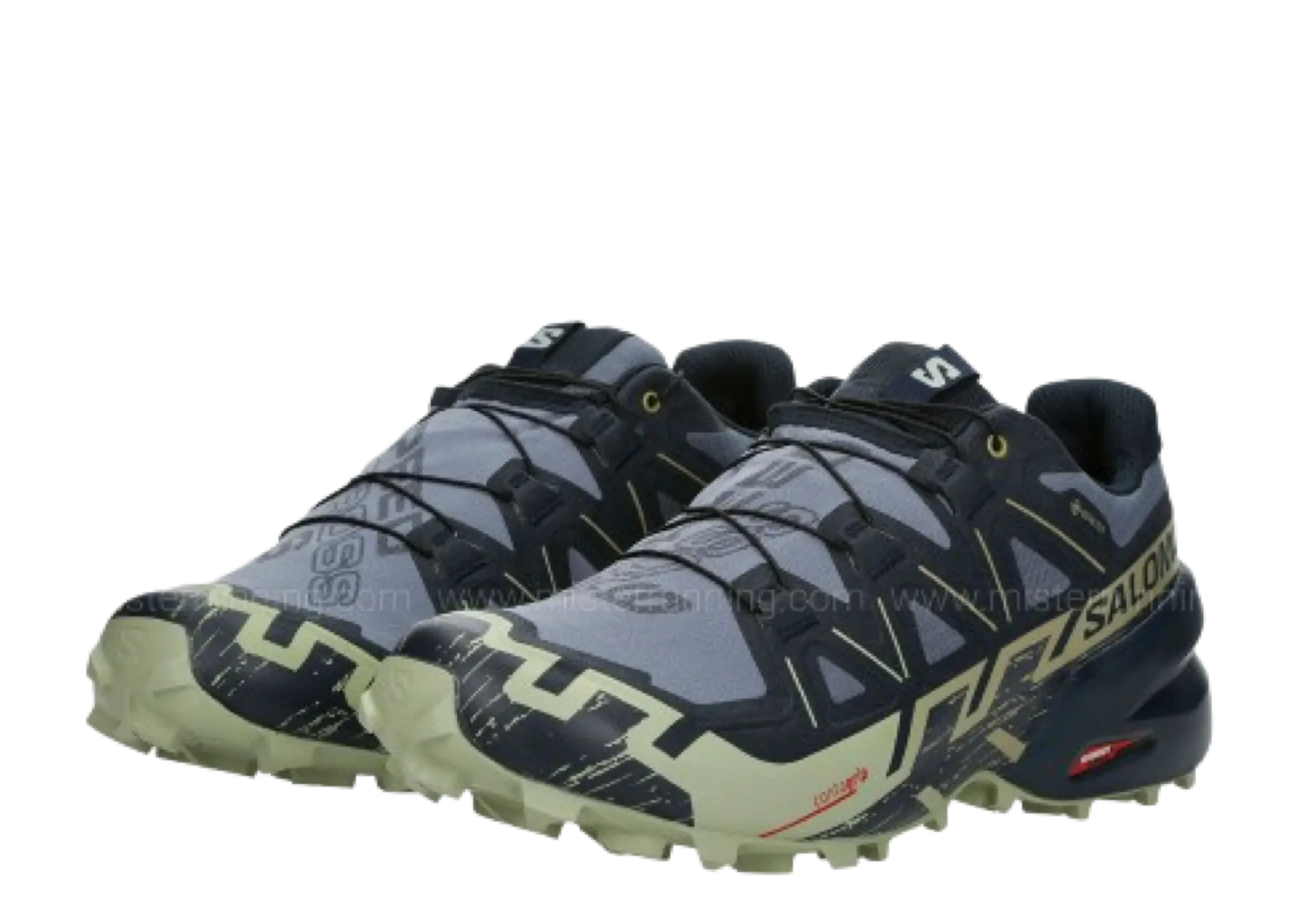 Salomon Speedcross 6 Gore-Tex Grisaille Carbon Tea - photo 2
