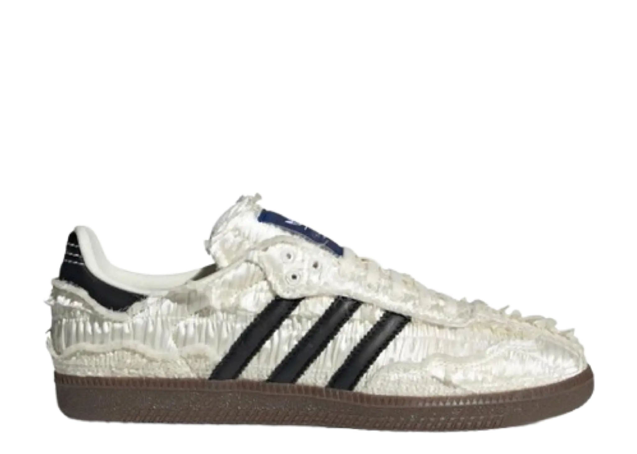 Adidas Samba Reverie by Caroline Hú CLOT White Textured Silk Upper
