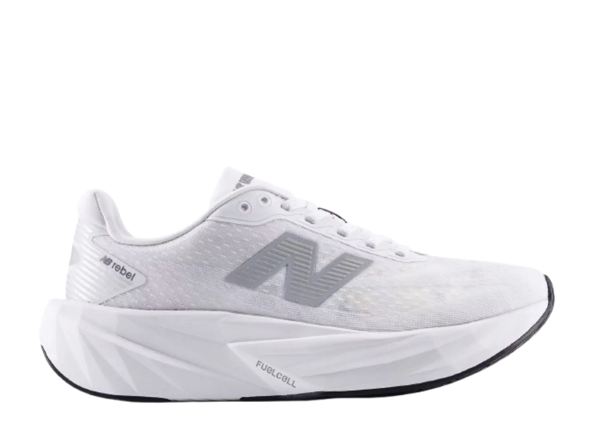 New Balance Fuel Cell Rebel V5 White Silver Black (Women's)