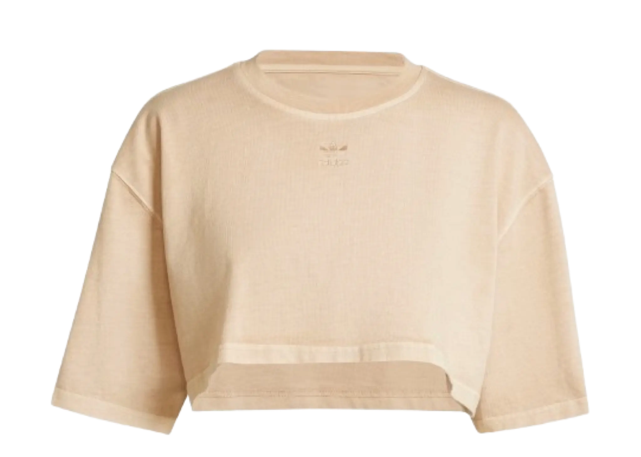Adidas Essentials Cropped Tee Magic Beige