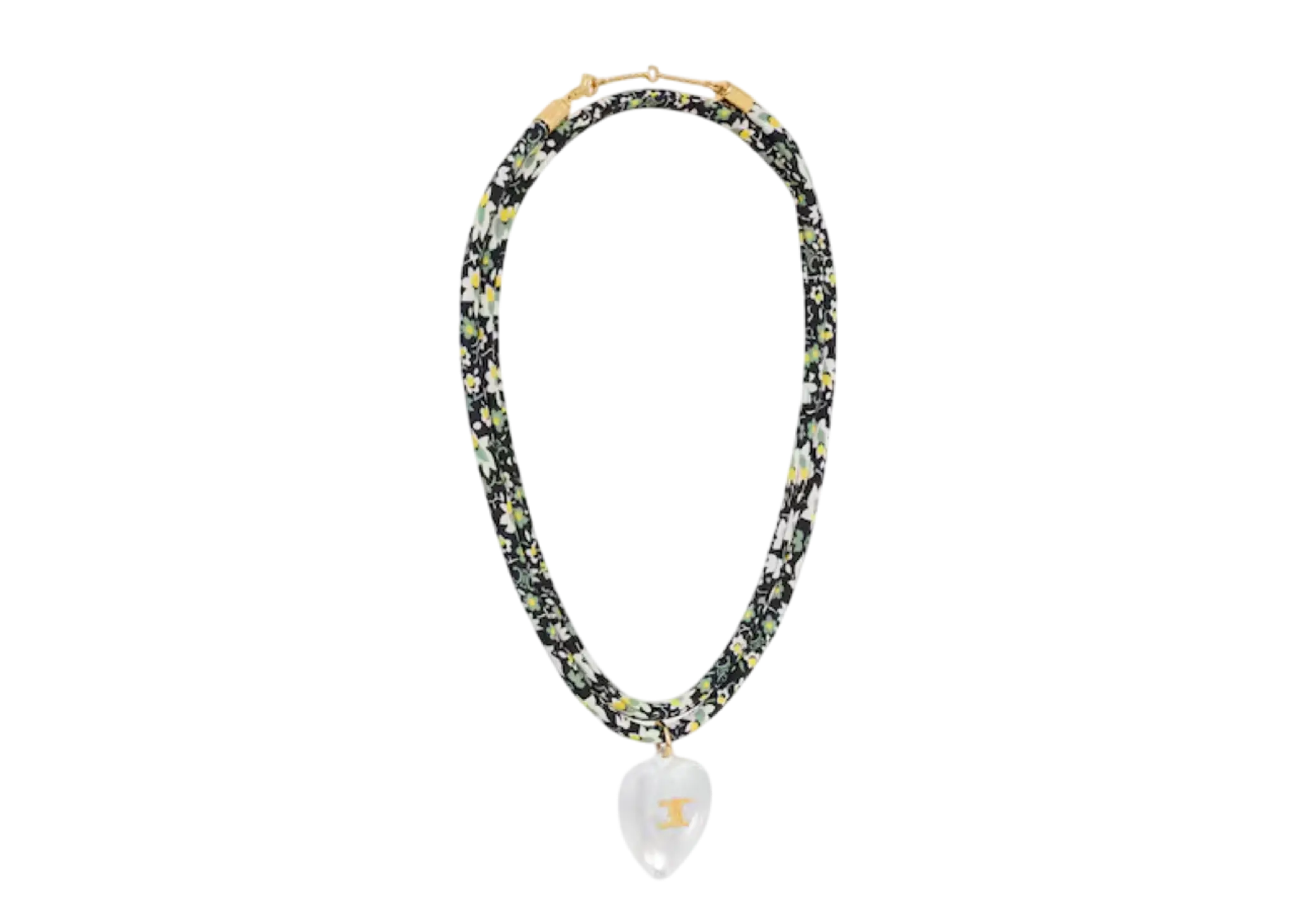 Celine Cœur Triomphe Necklace In Silk - photo 2
