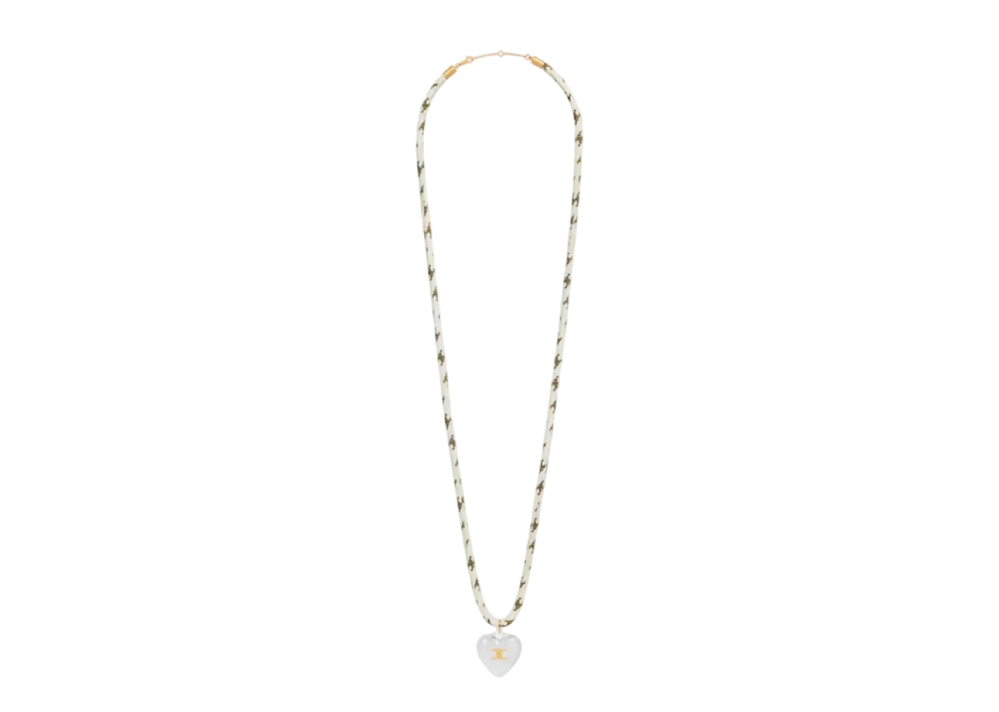Celine Cœur Triomphe Necklace In Silk - photo 3