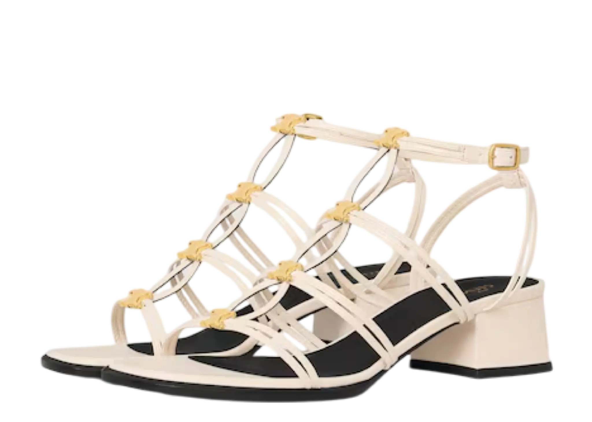 Celine Clemence Multi Triomphe Sandal Milk - photo 2