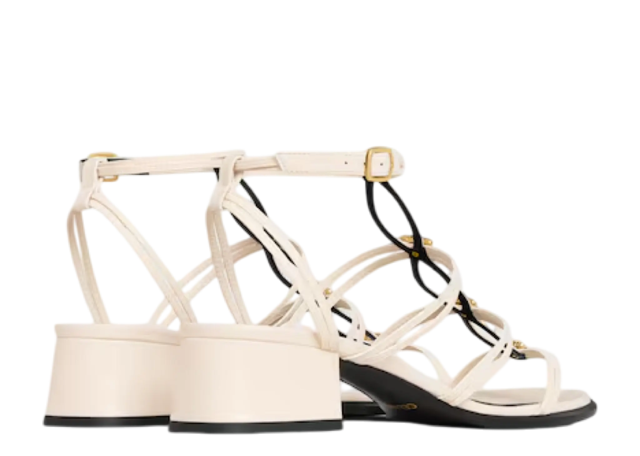 Celine Clemence Multi Triomphe Sandal Milk - photo 3