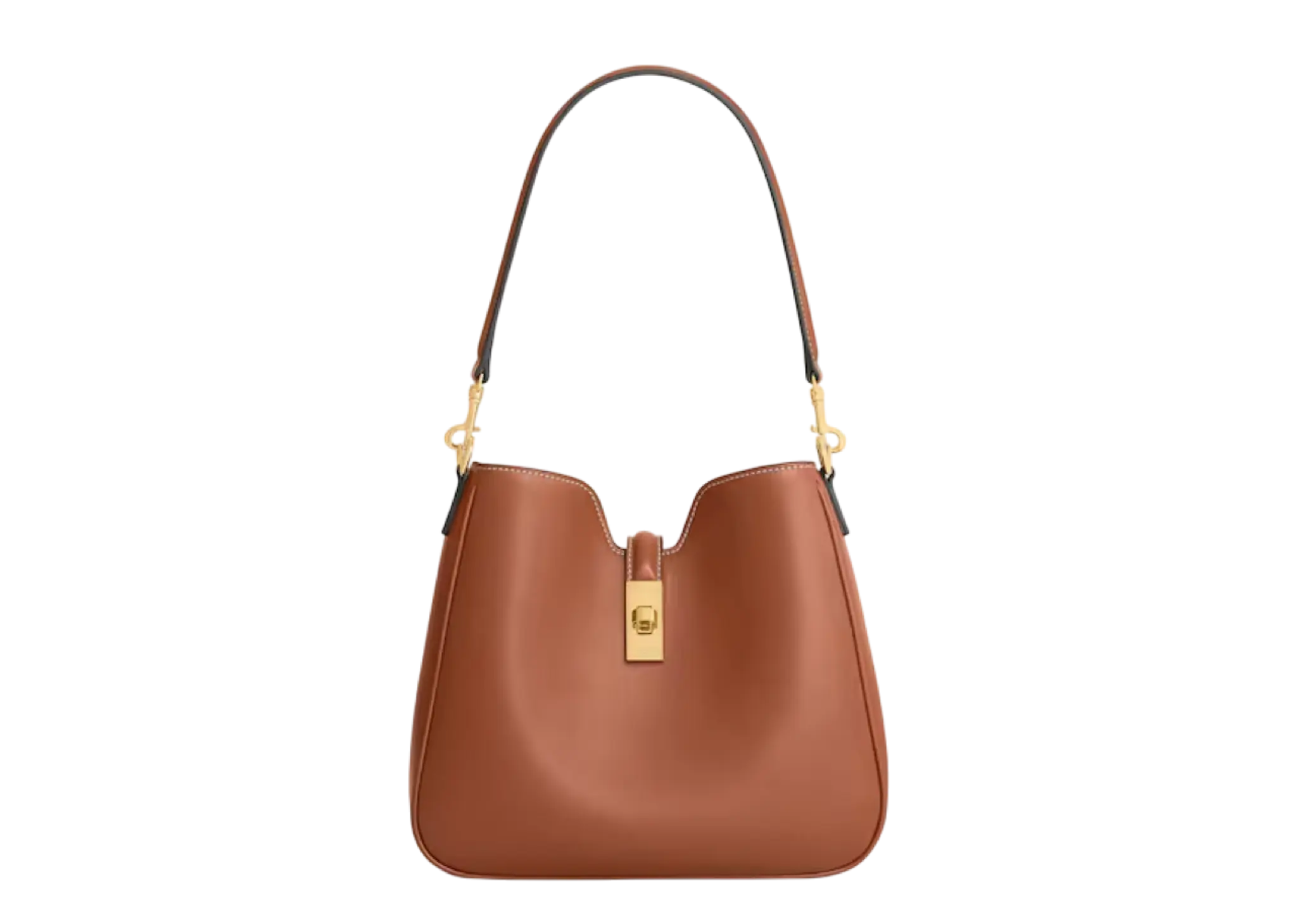 Celine Small Camille 16 Soft Bag In Smooth Tan