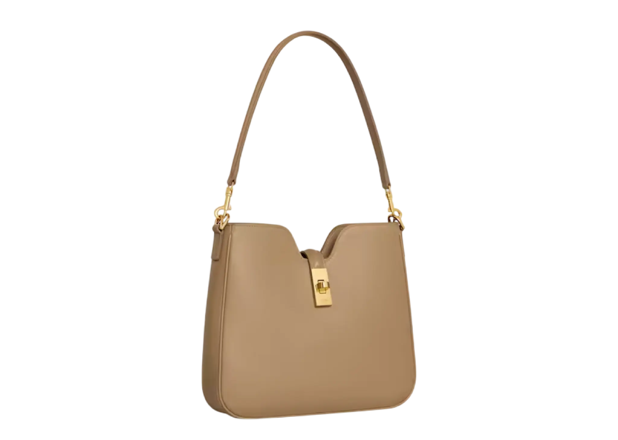 Celine Small Camille 16 Soft Bag In Smooth Smoked Brown - photo 2