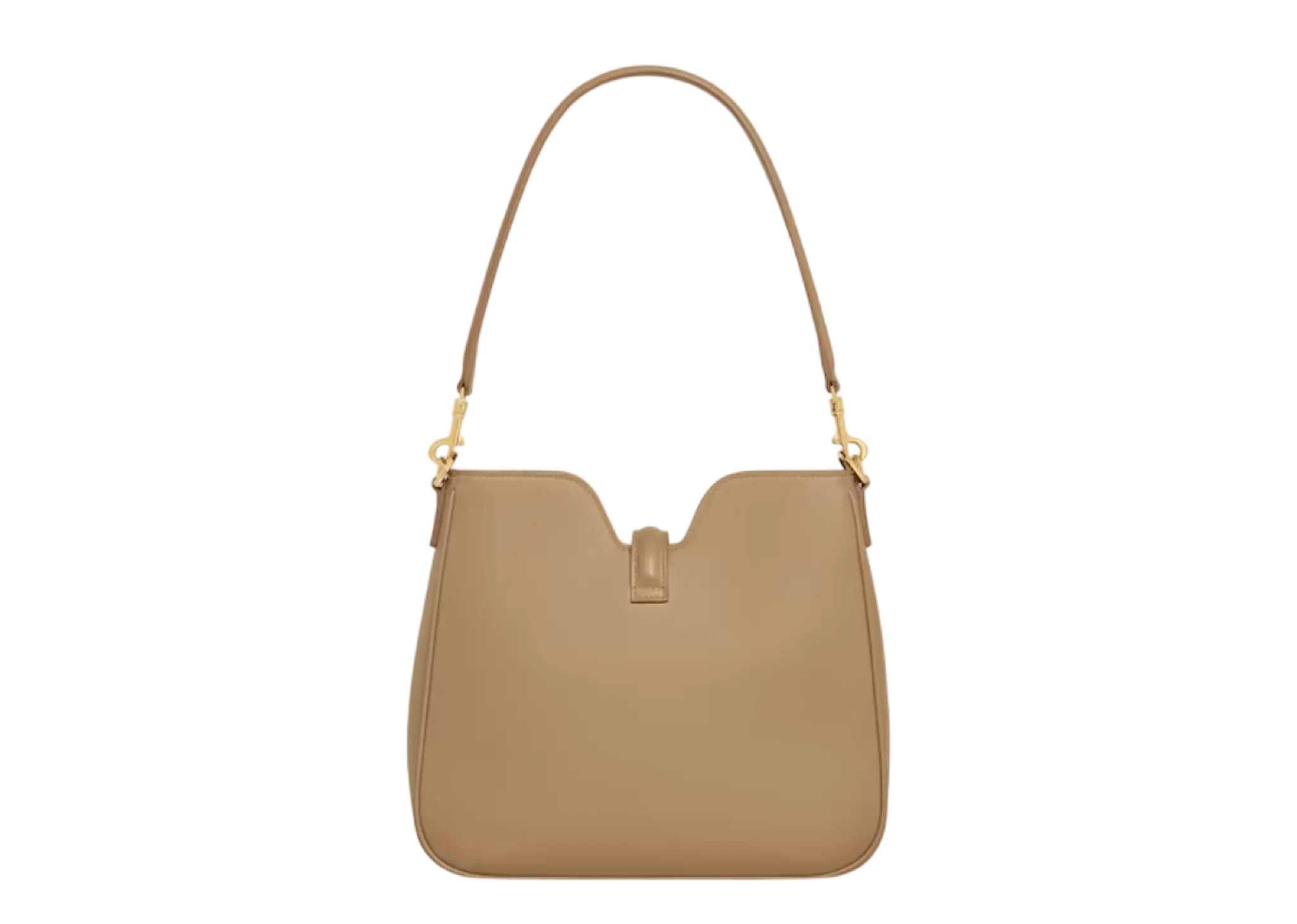 Celine Small Camille 16 Soft Bag In Smooth Smoked Brown - photo 3