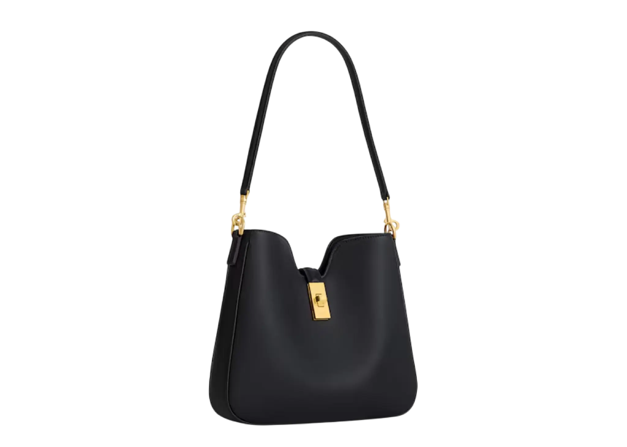 Celine Small Camille 16 Soft Bag In Smooth Black - photo 2
