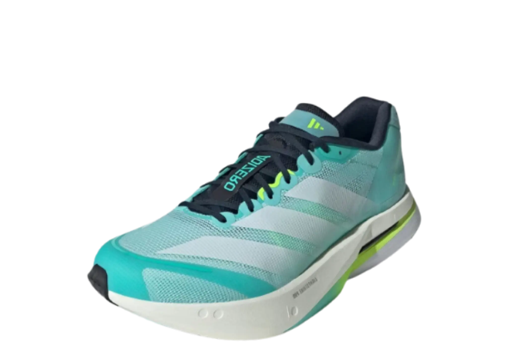 Adidas Adizero Boston 13 Flash Aqua White Lucid Lemon - photo 2