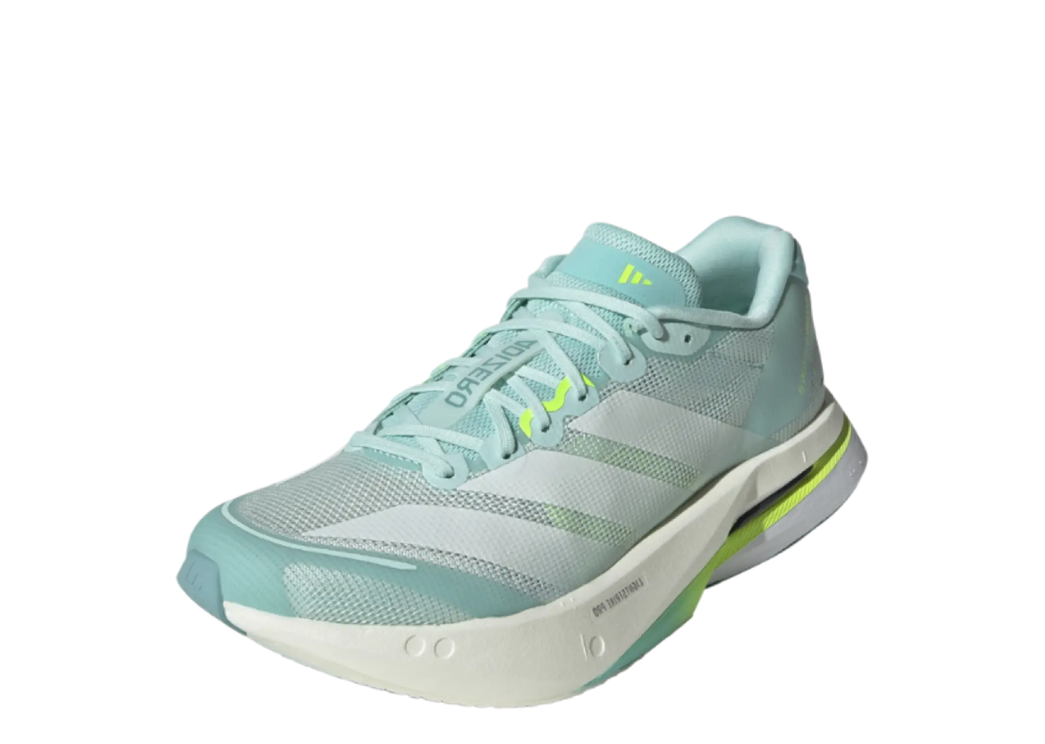 Adidas Adizero Boston 13 Semi Flash Aqua Zero Metalic Lucid Lemon (Women's) - photo 2