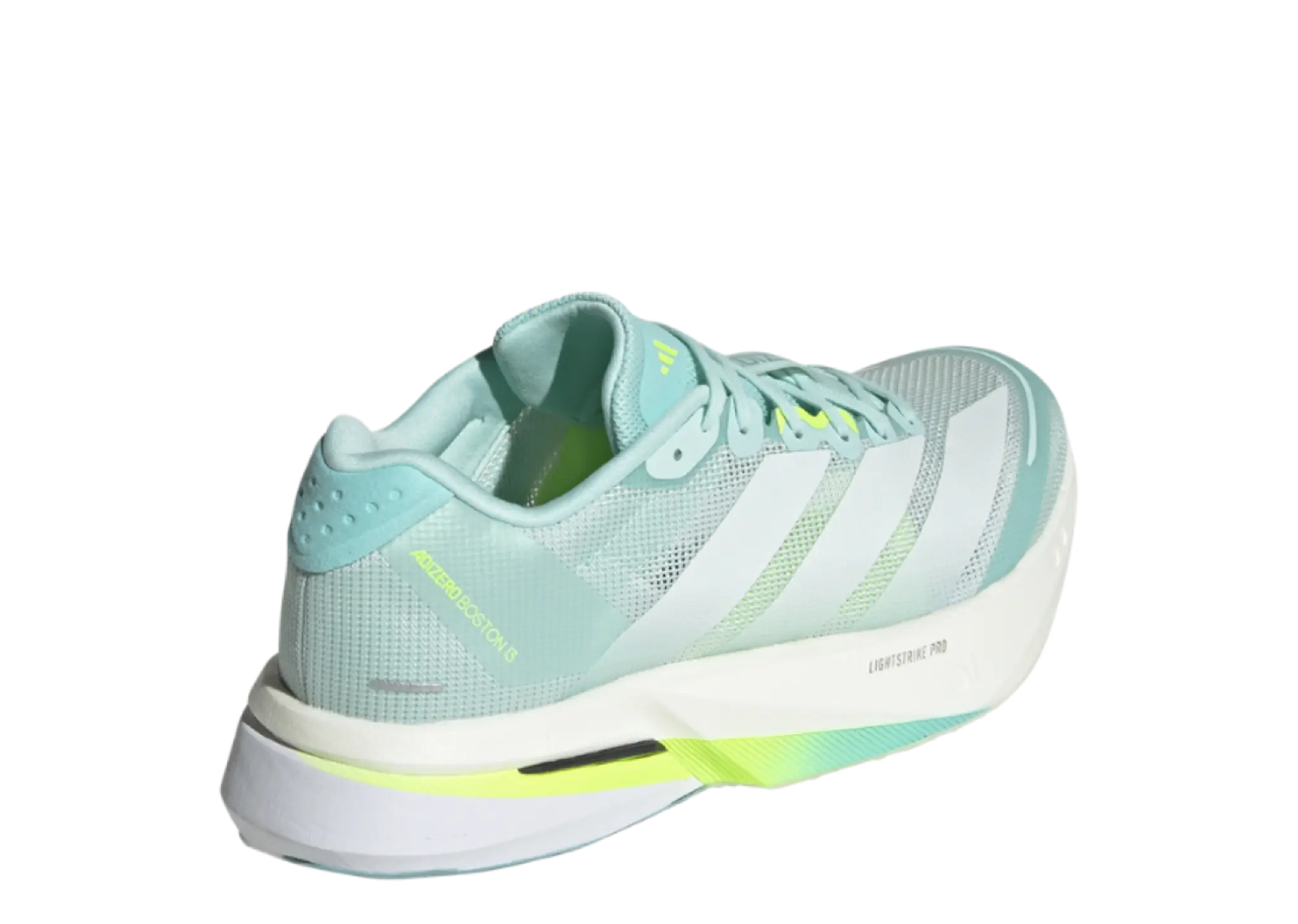 Adidas Adizero Boston 13 Semi Flash Aqua Zero Metalic Lucid Lemon (Women's) - photo 3