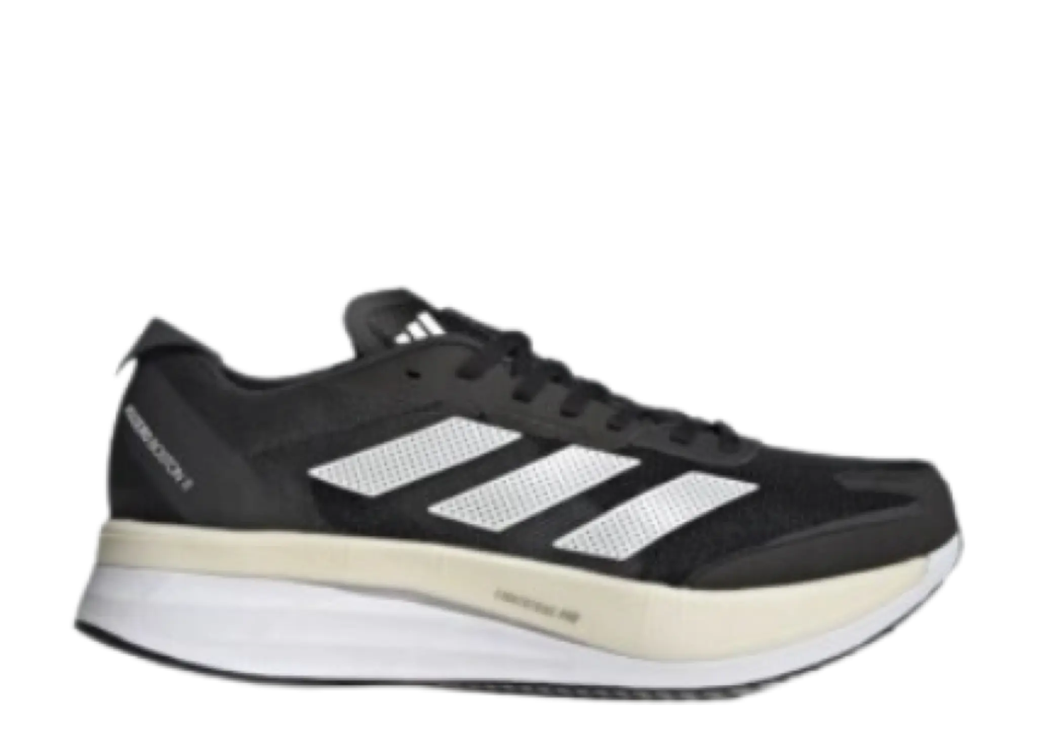 Adidas Adizero Boston 11 Black White Carbon (Wide)