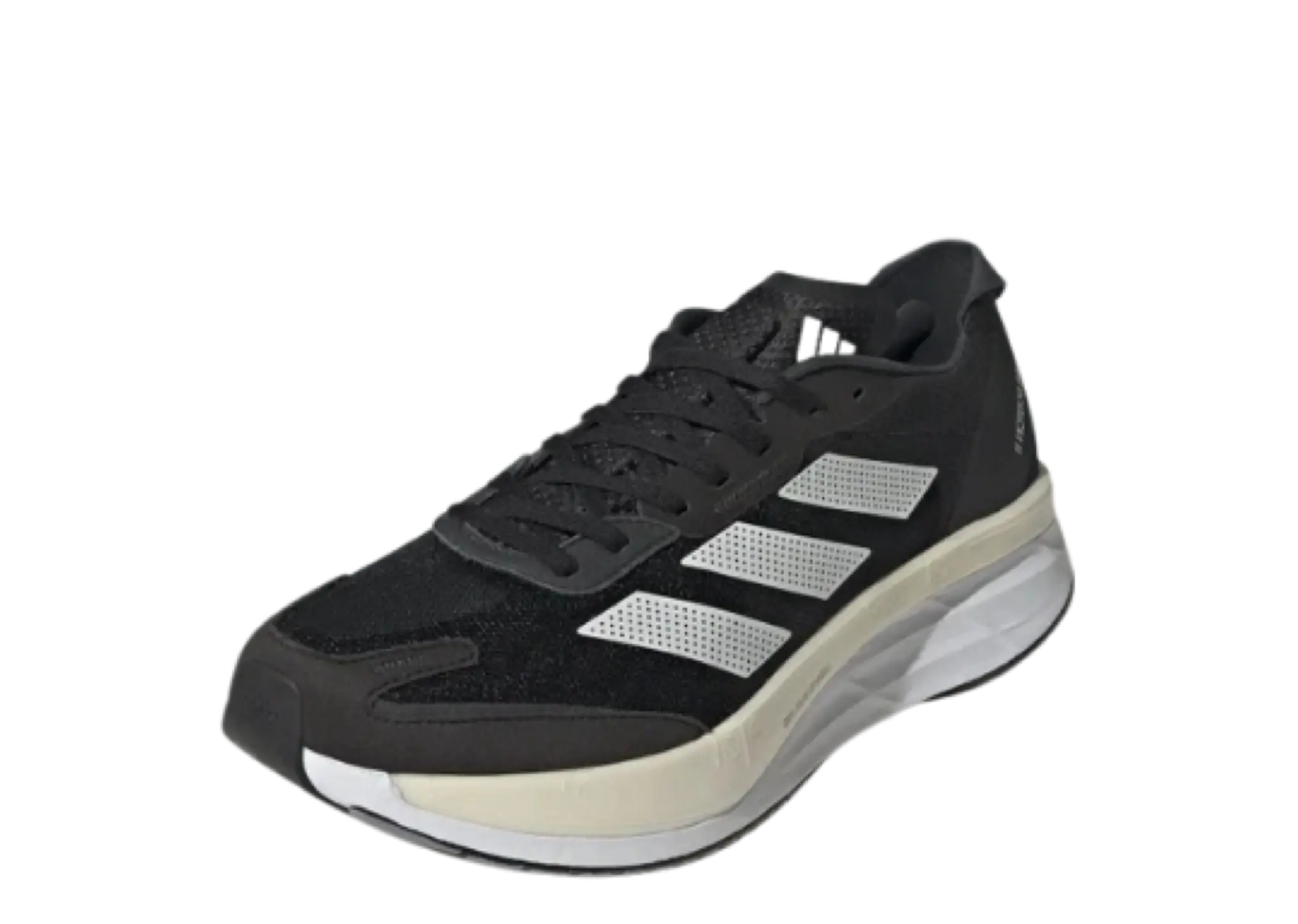 Adidas Adizero Boston 11 Black White Carbon (Wide) - photo 2
