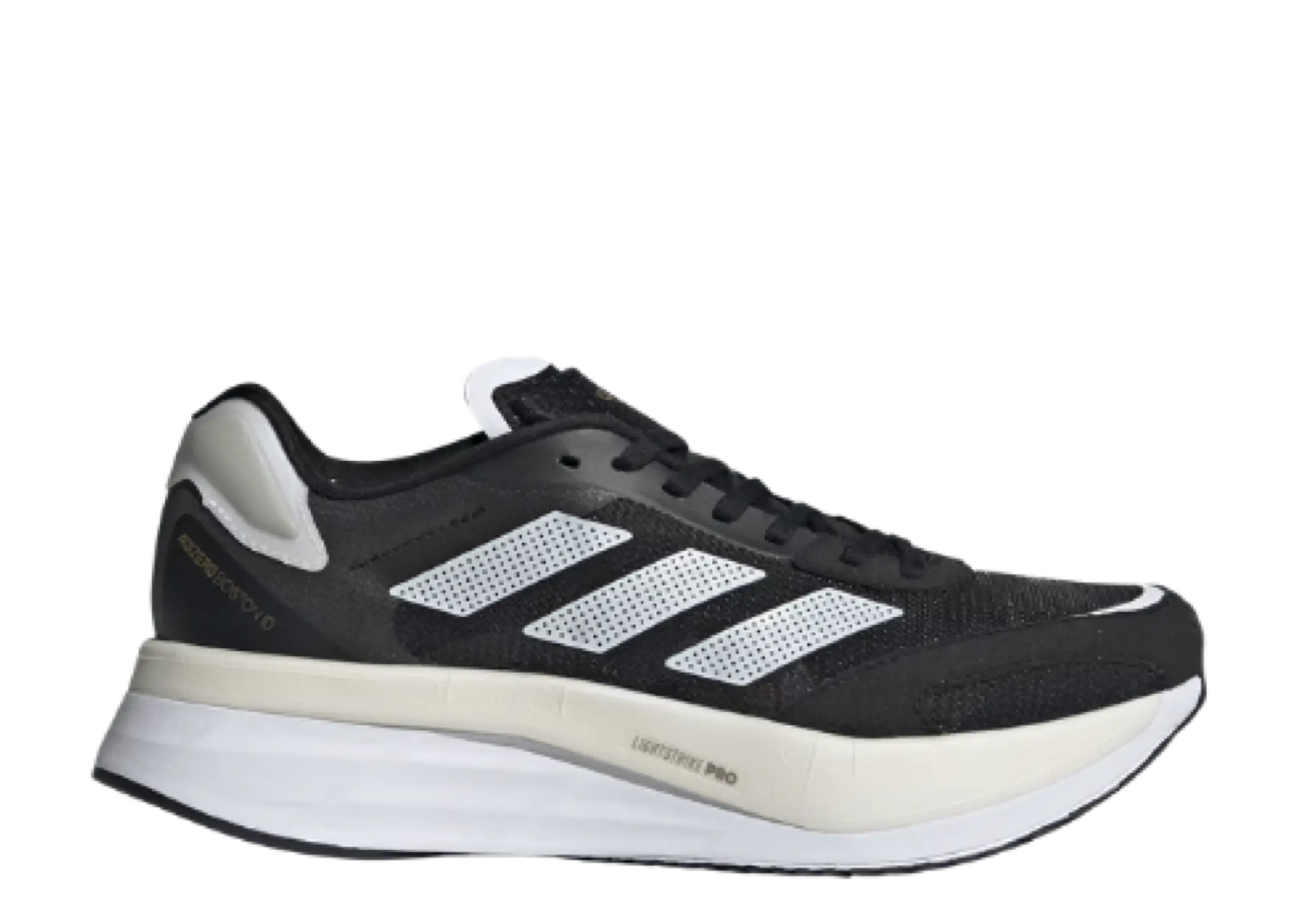 Adidas Adizero Boston 10 Black White (Women's)